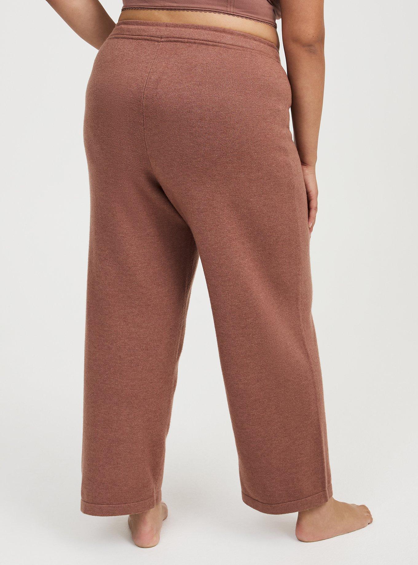 Sweater Straight Leg Lounge Pant