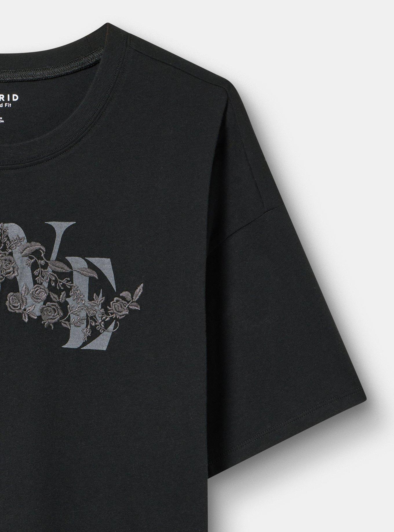 Oversized Destructed Tunic Tee