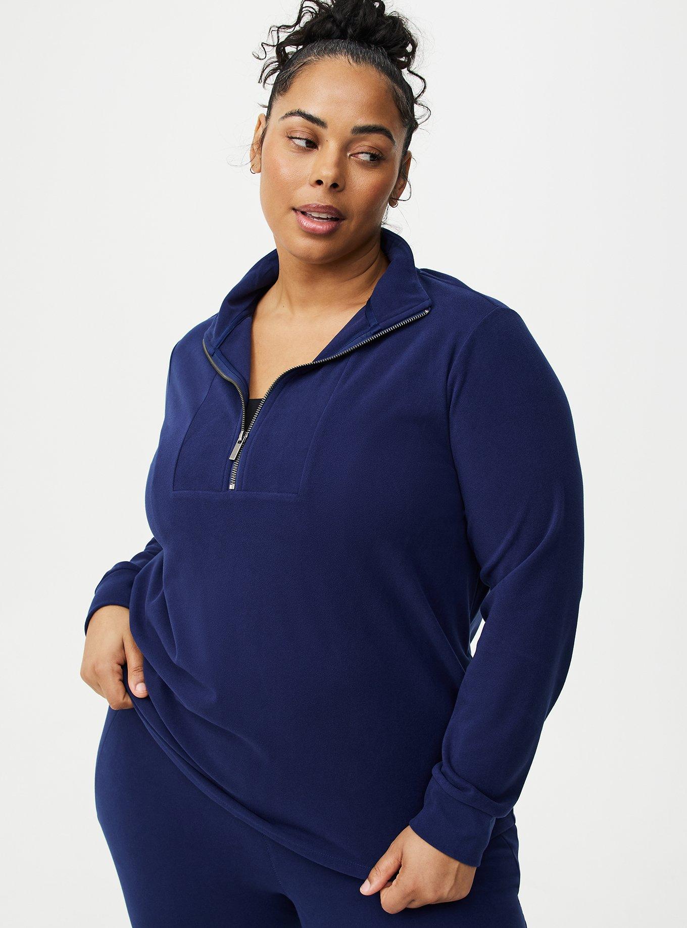 Micro Fleece Half Zip Active Tunic
