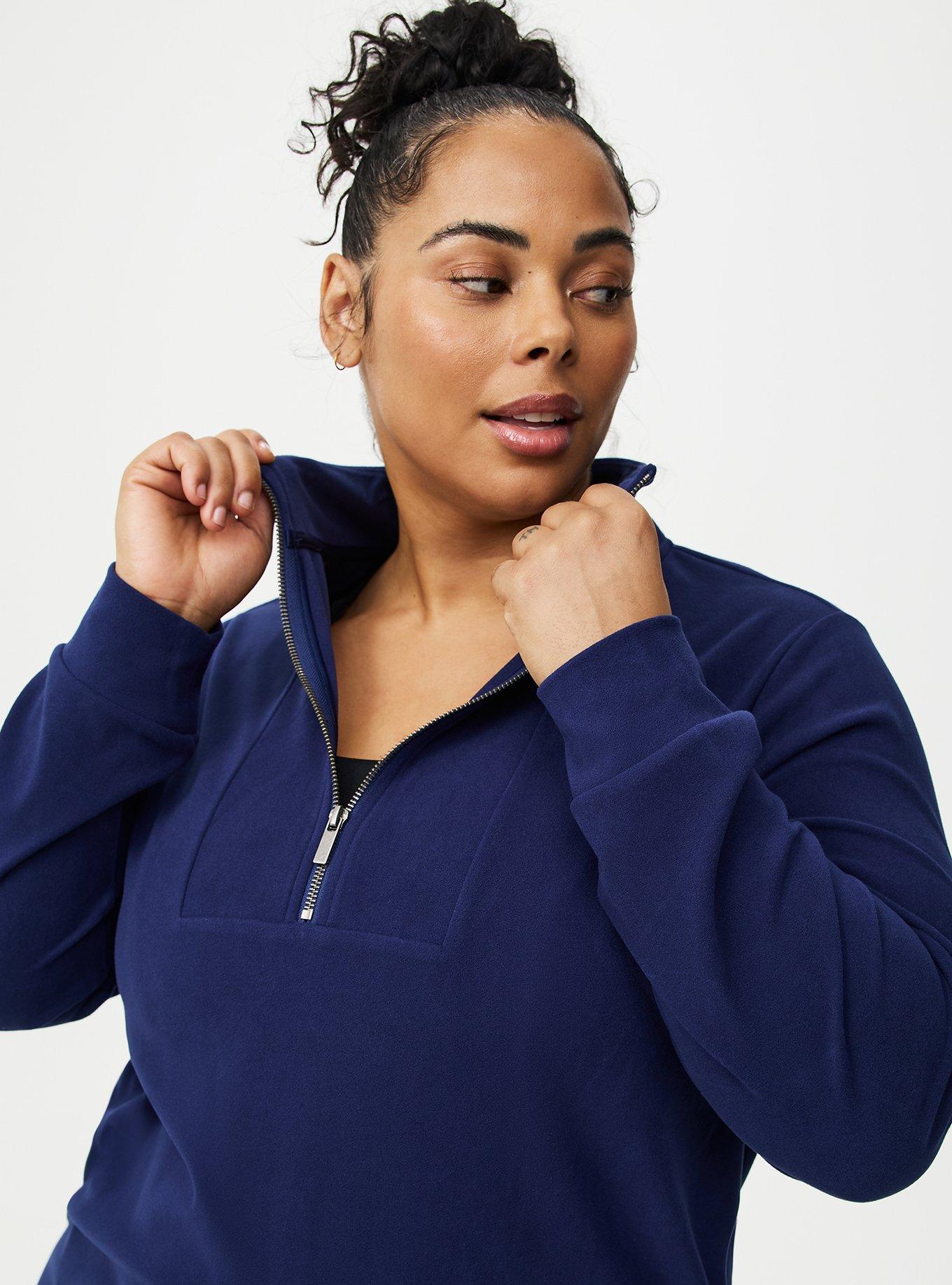 Micro Fleece Half Zip Active Tunic