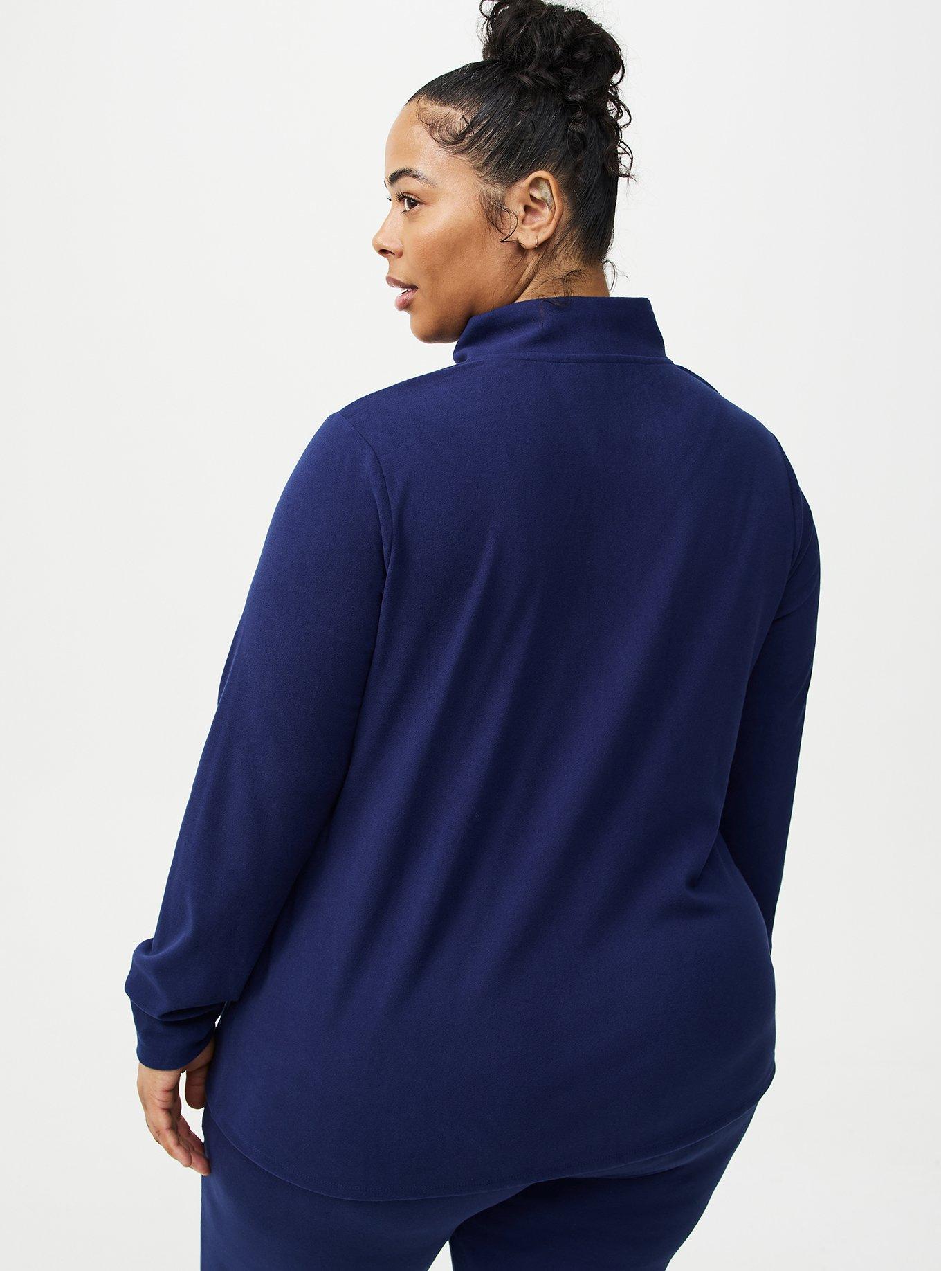 Micro Fleece Half Zip Active Tunic