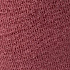 Plus Size Rib Wide-Leg Lounge Pant, WILD GINGER, swatch