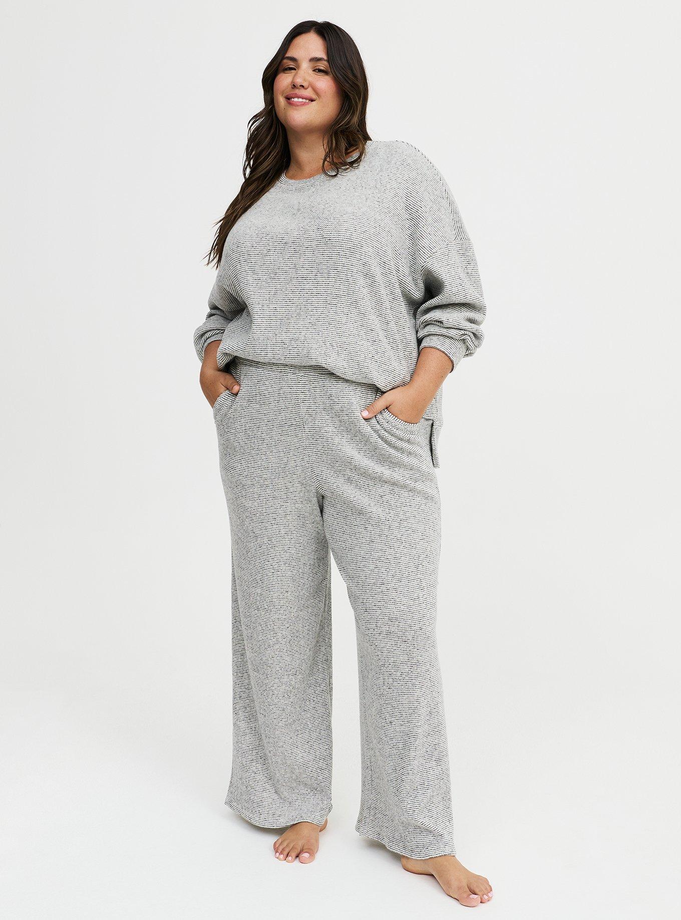 grey dress pants plus size Women's Grey Plus-Size Pants & Leggings