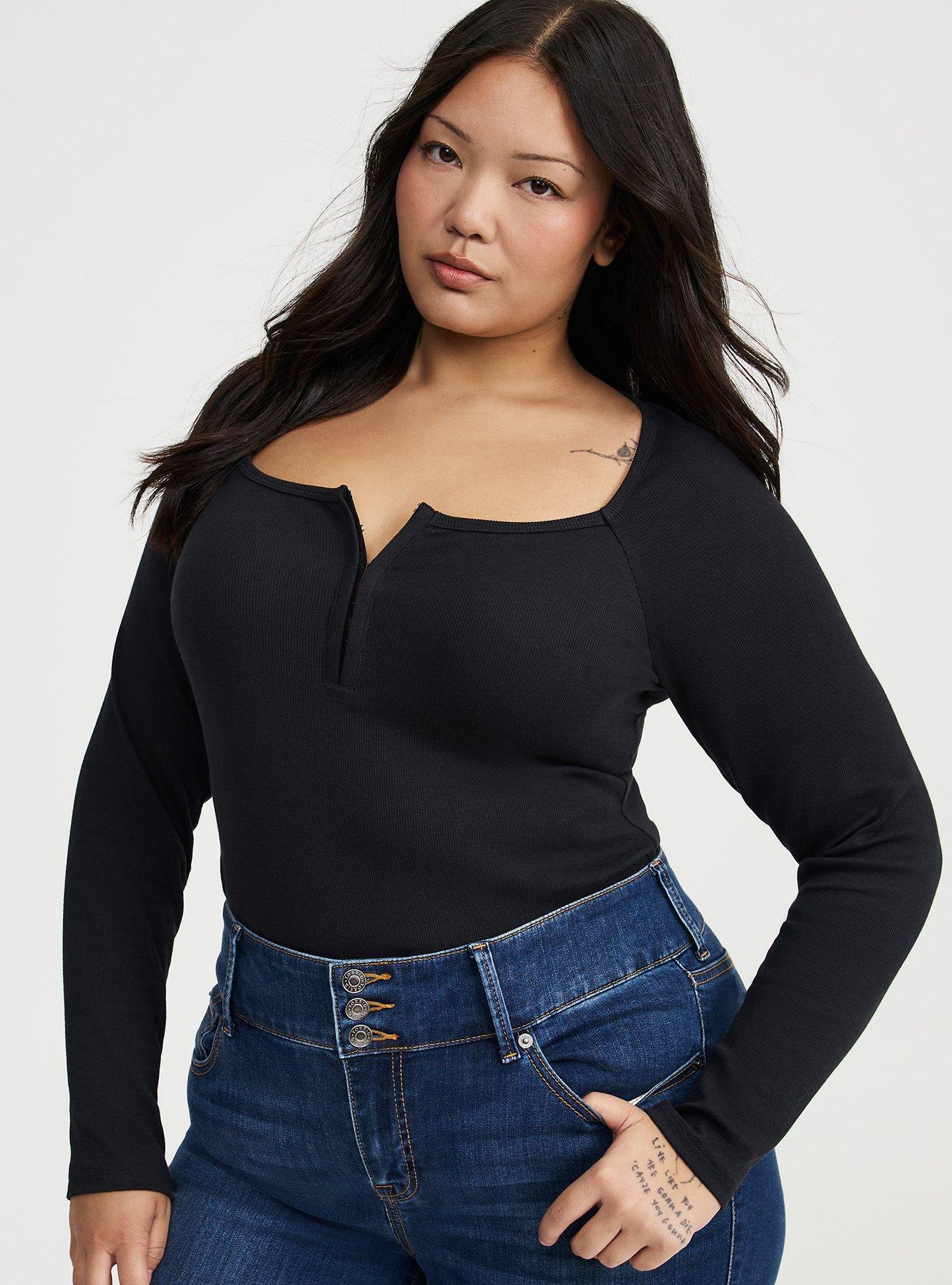 Hook & Eye Rib Top