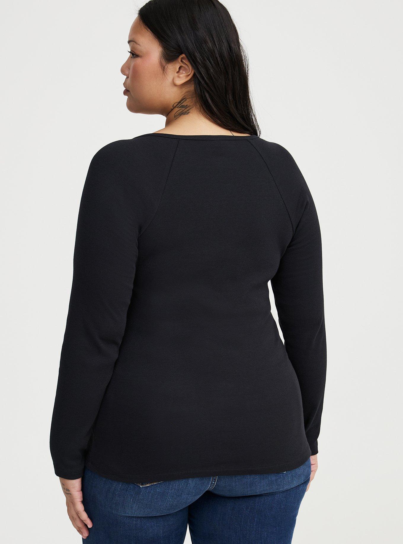 Hook & Eye Rib Top
