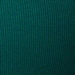 Plus Size Long Sleeve Hook & Eye Rib Top, BOTANICAL GARDEN, swatch