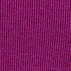 Plus Size Long Sleeve Hook & Eye Rib Top, PLUM CASPIA, swatch
