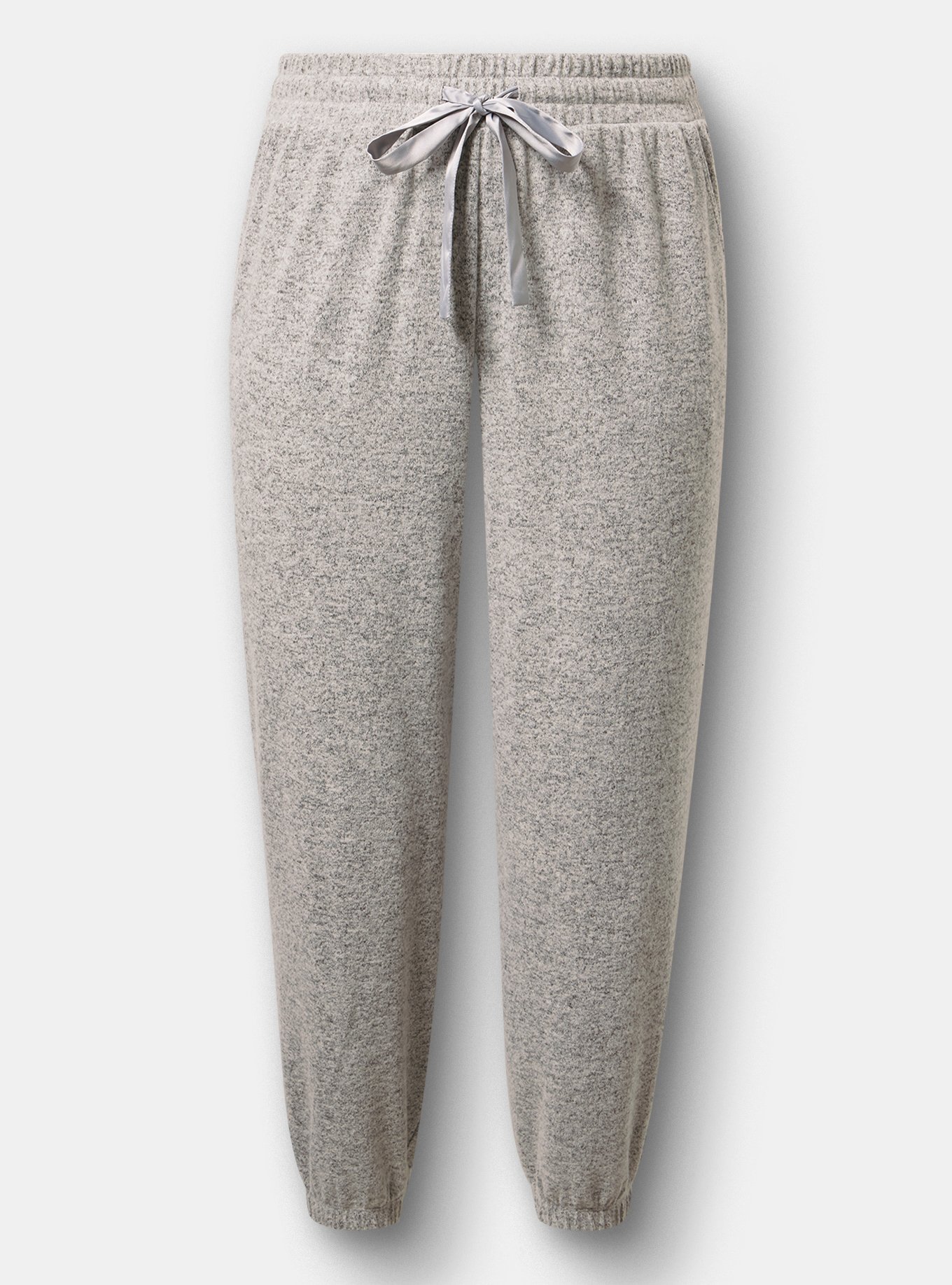 Super Soft Plush Relaxed Lounge Jogger, MED HEATHER GREY, flat
