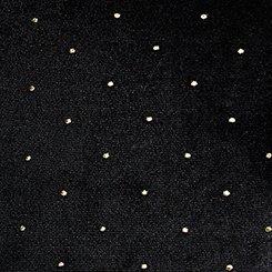 Velour Mini Dress, DEEP BLACK, swatch