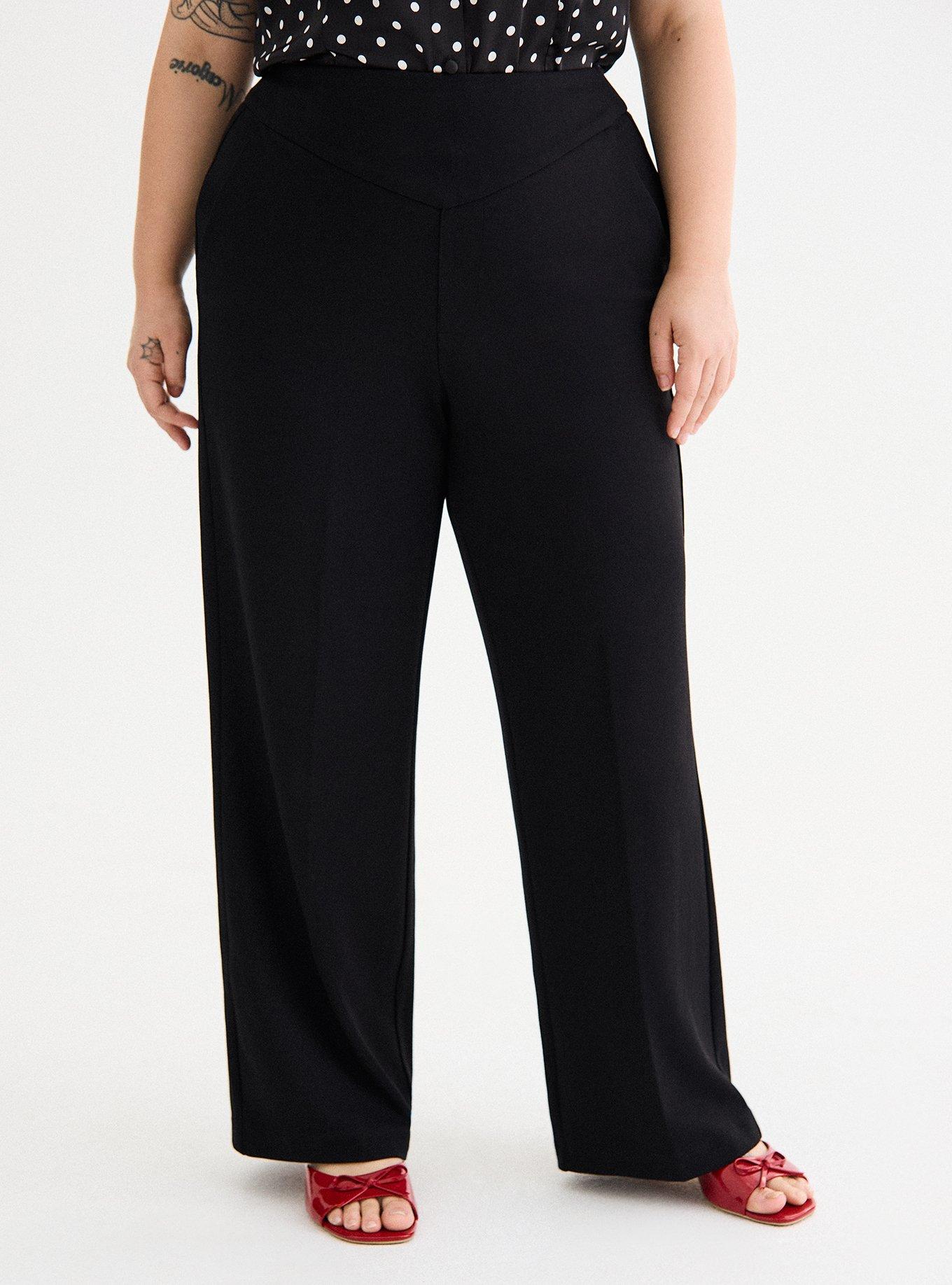 Retro Chic Wide Leg Pant
