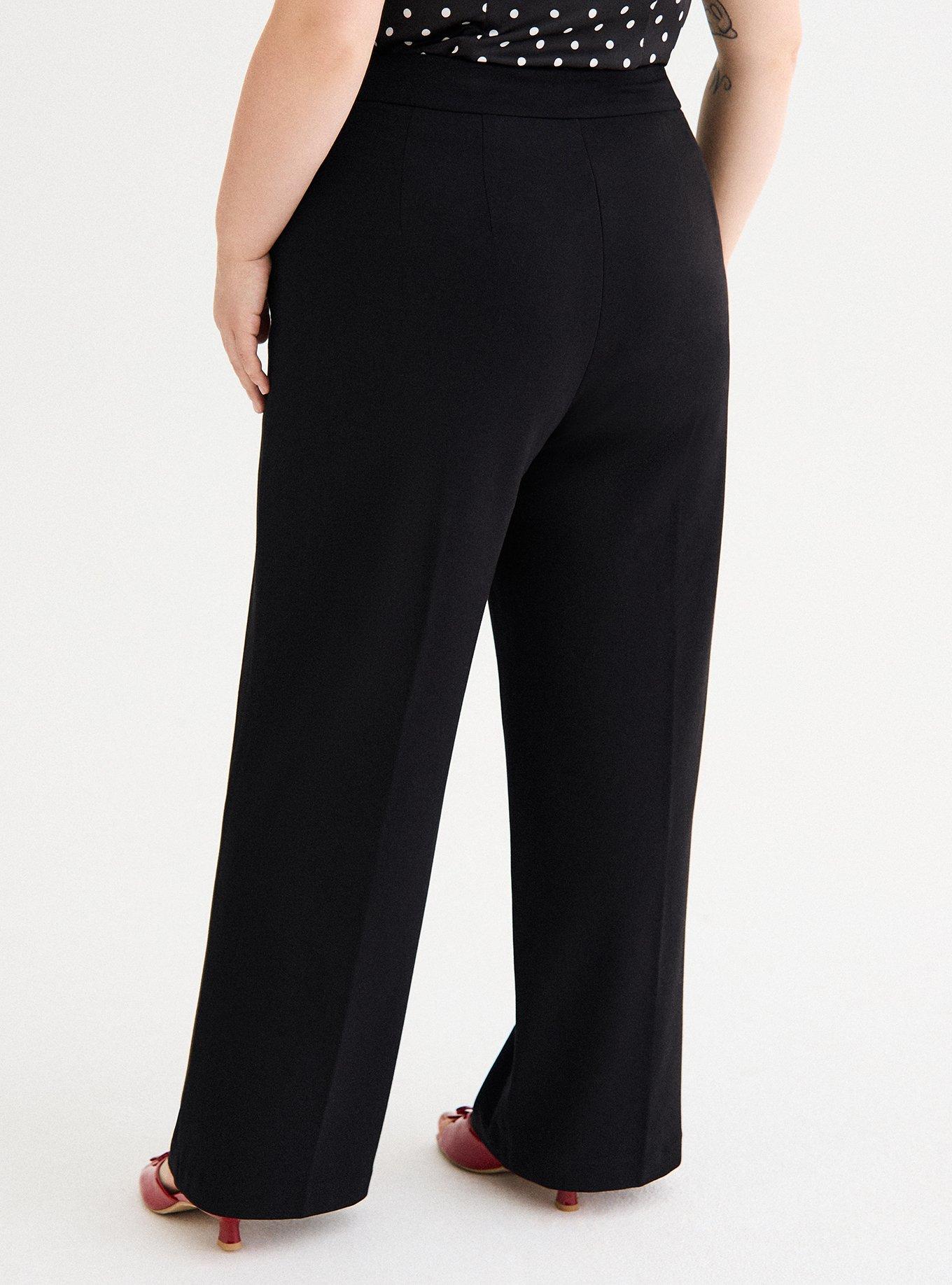 Retro Chic Wide Leg Pant
