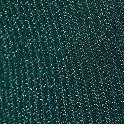 Shimmer Rib Pull On Flare Lounge Pant, BOTANICAL GARDEN WITH SILVER SHIMMER, swatch