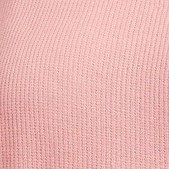 Drop Shoulder Long Sleeve Rib Tee, ROSETTE, swatch