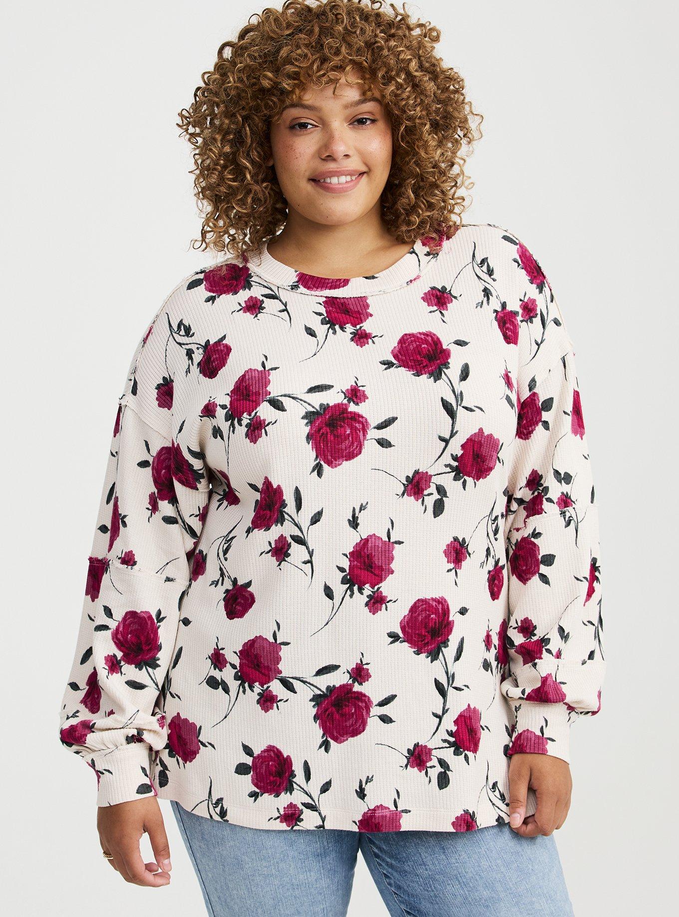 Drop Shoulder Long Sleeve Tee