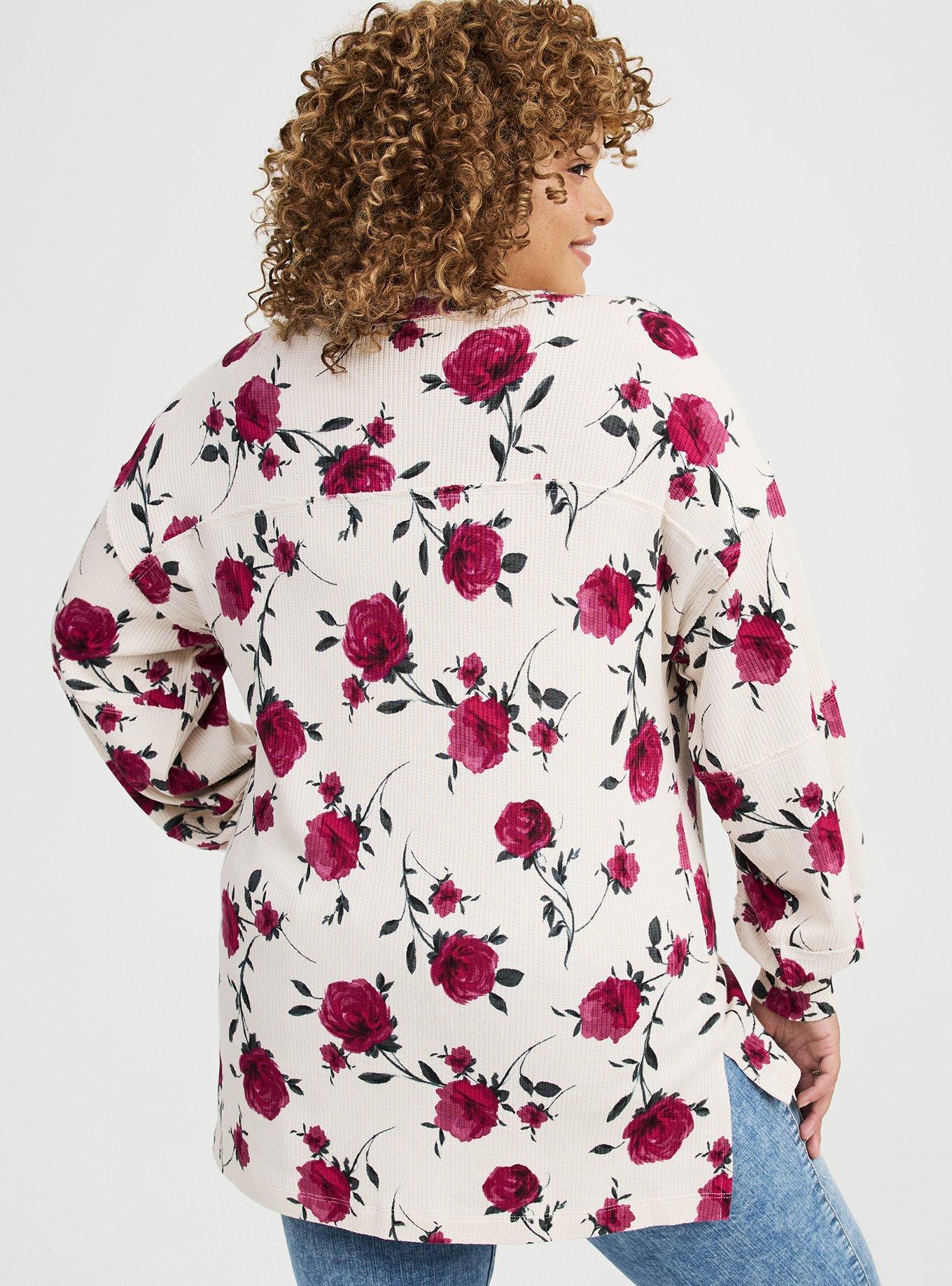 Drop Shoulder Long Sleeve Tee