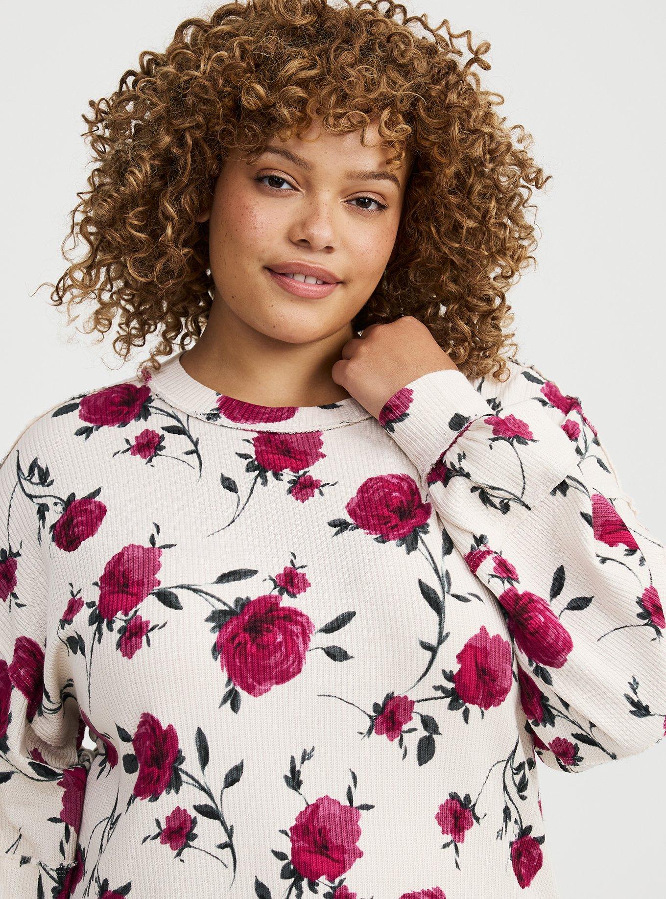 Drop Shoulder Long Sleeve Tee