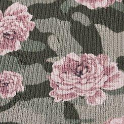 Drop Shoulder Long Sleeve Rib Tee, ROSEY CAMO MULTI, swatch