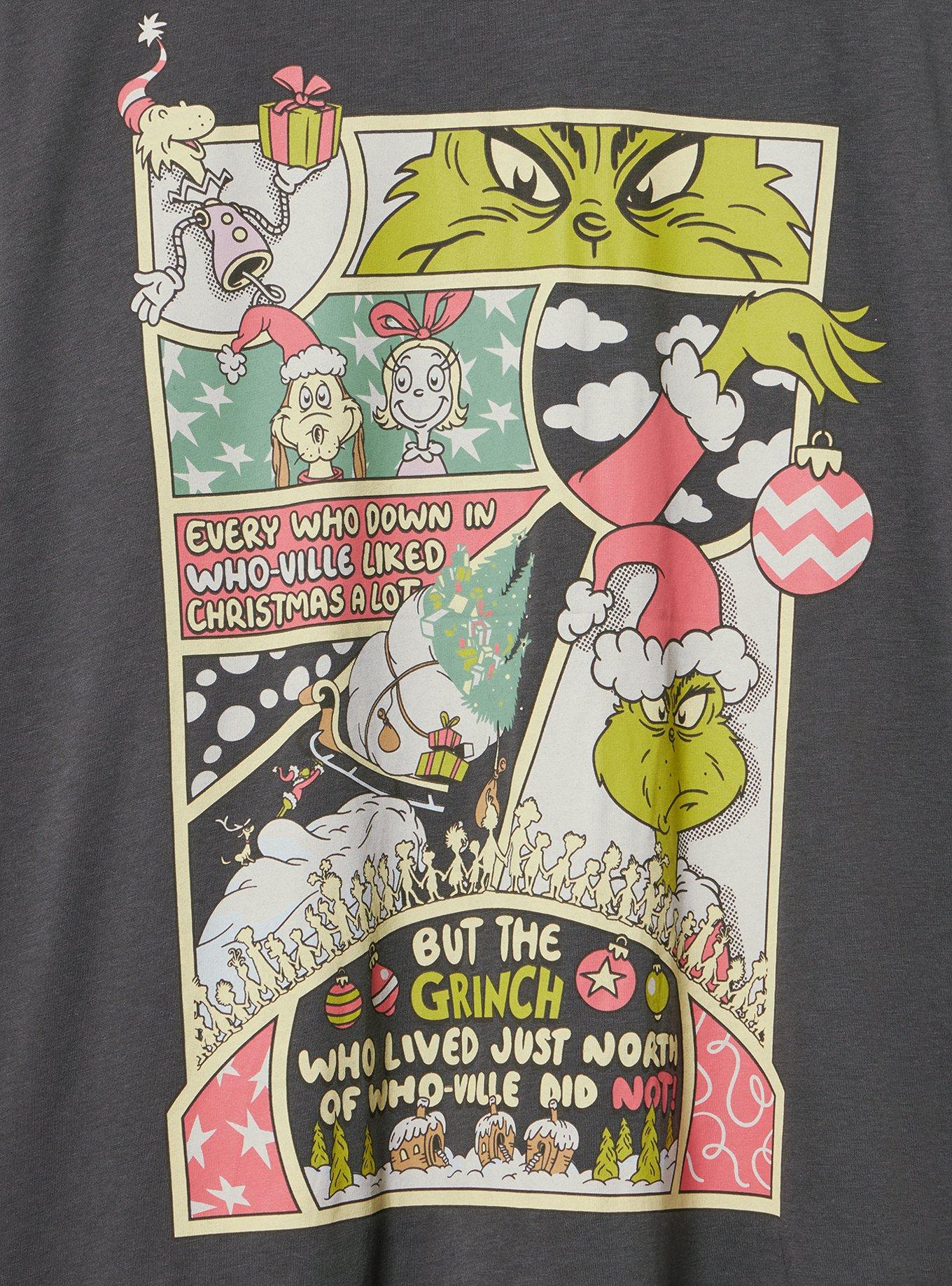 The Grinch Oversized Cotton Jersey Tunic Tee