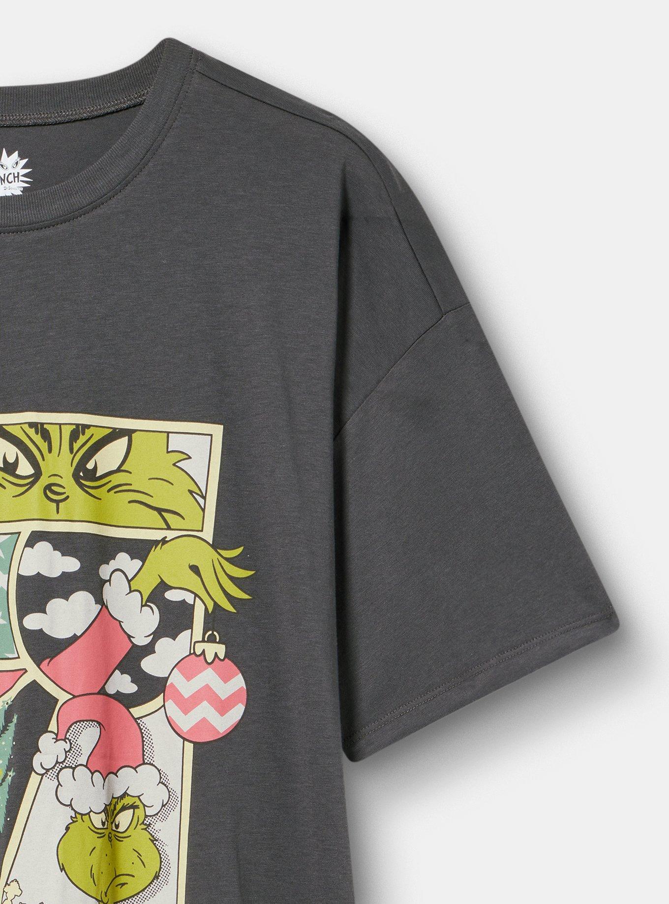 The Grinch Oversized Cotton Jersey Tunic Tee