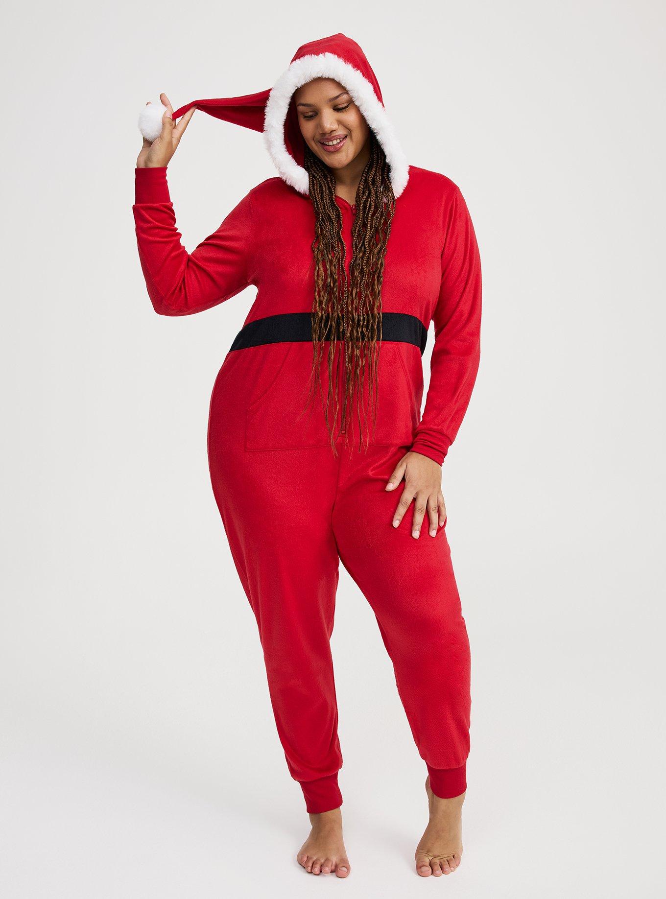Fleece Holiday Lounge Onesie
