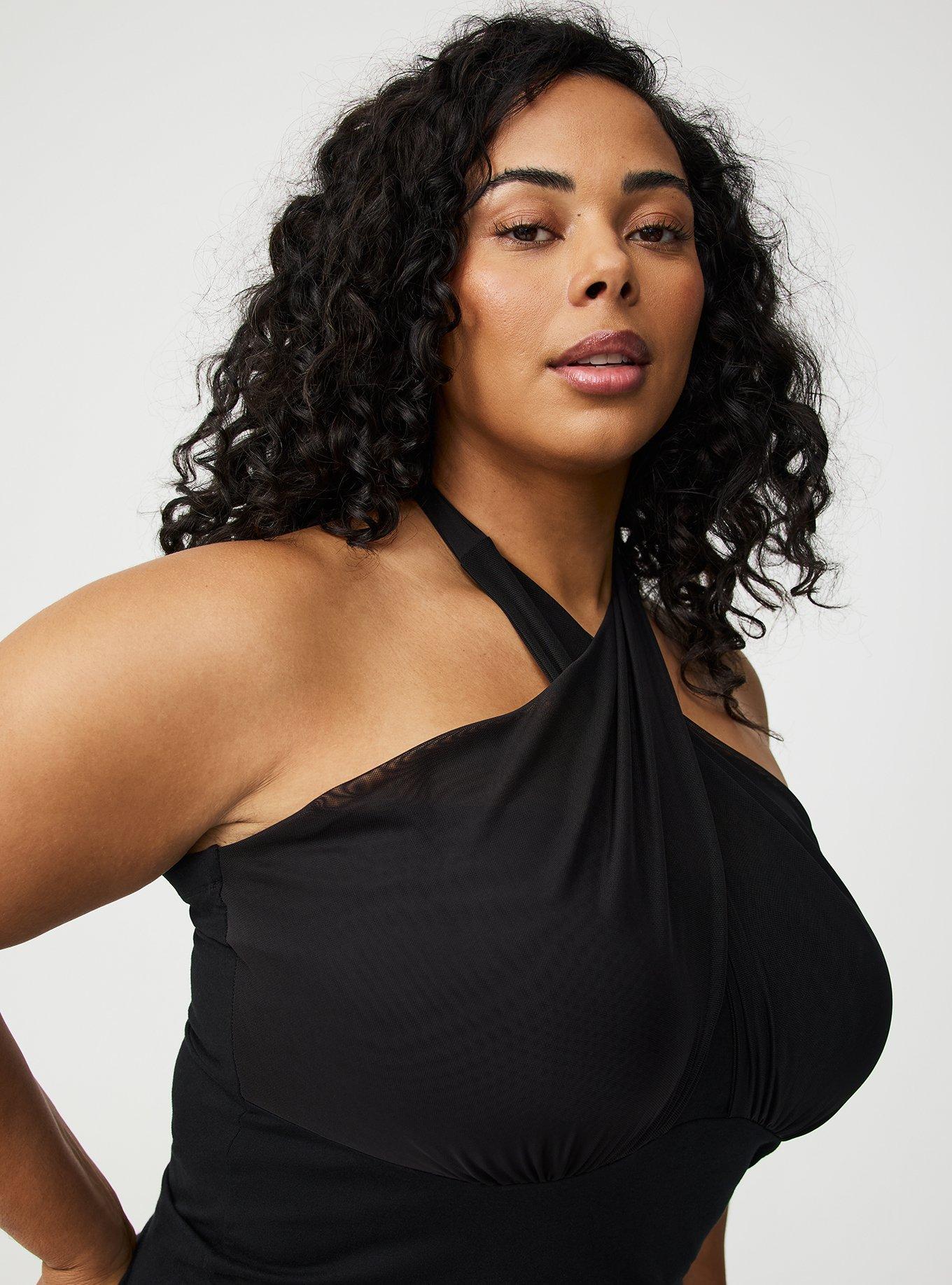 Foxy Mesh Halter Top