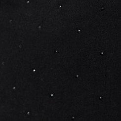 Bombshell High-Rise Rhinestone Skinny Jean, BLACK RINSE, swatch