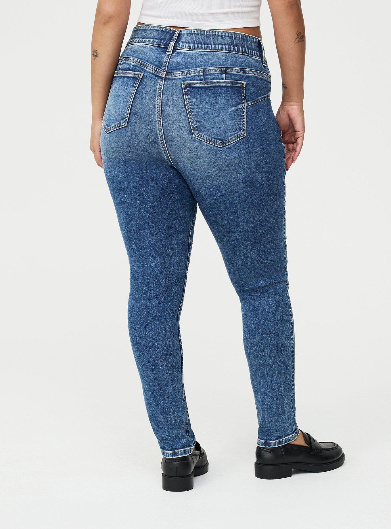 Bombshell High-Rise Skinny Jean, METEOR, alternate