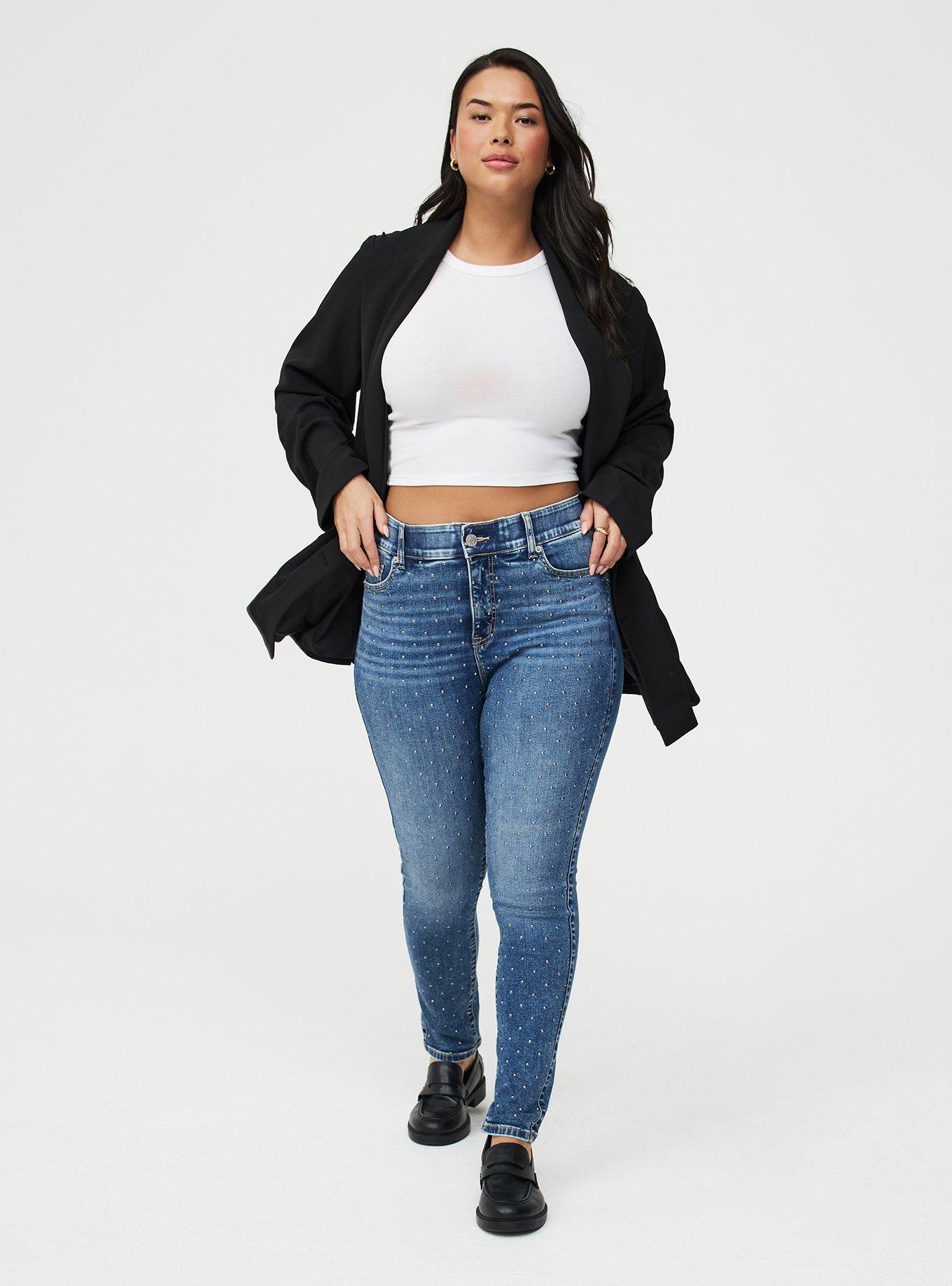 Bombshell High-Rise Skinny Jean, METEOR, hi-res