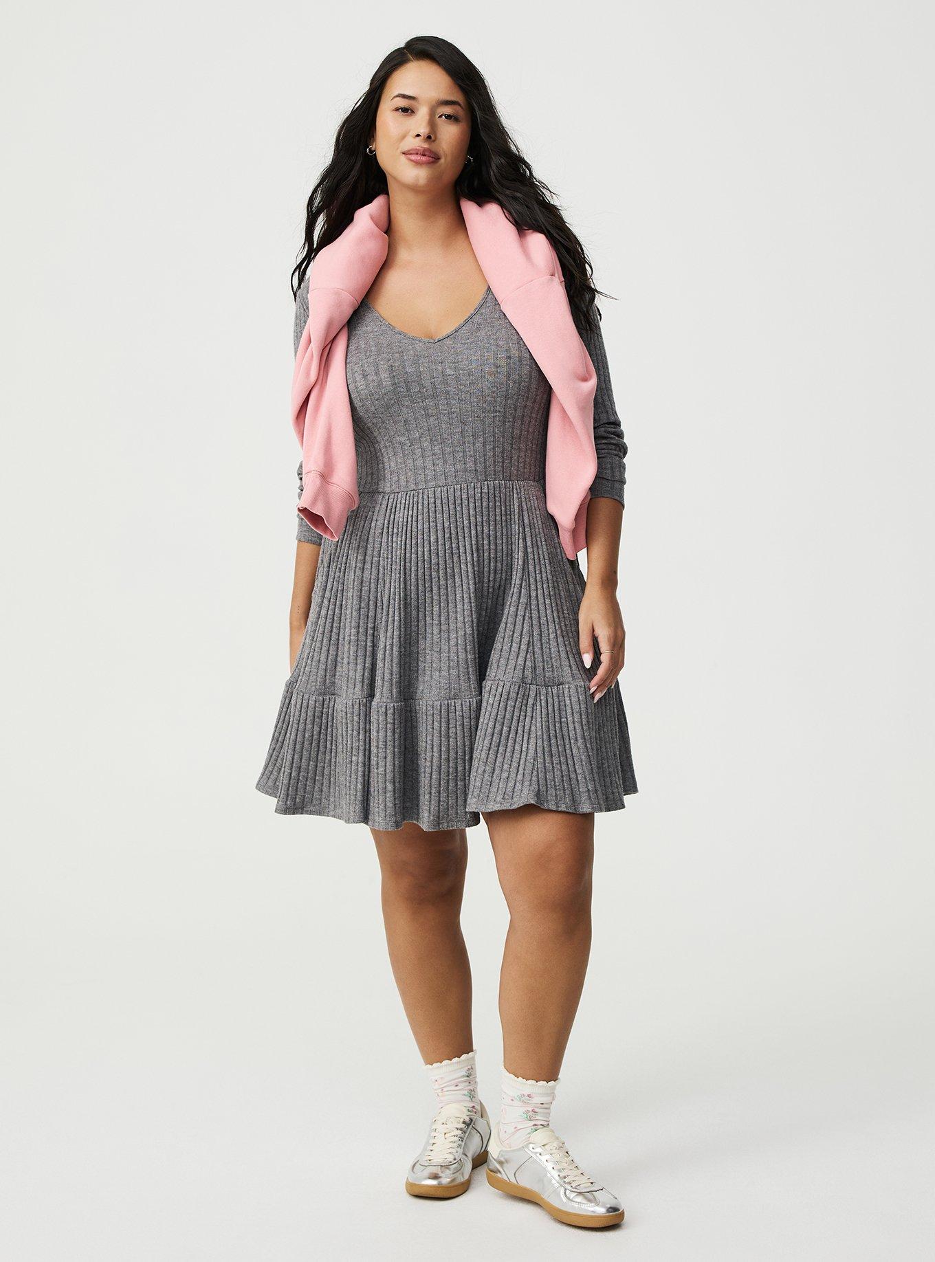 Hacci Tiered Mini Dress