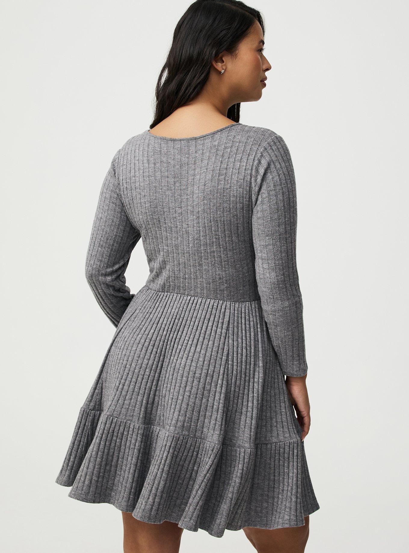 Hacci Tiered Mini Dress