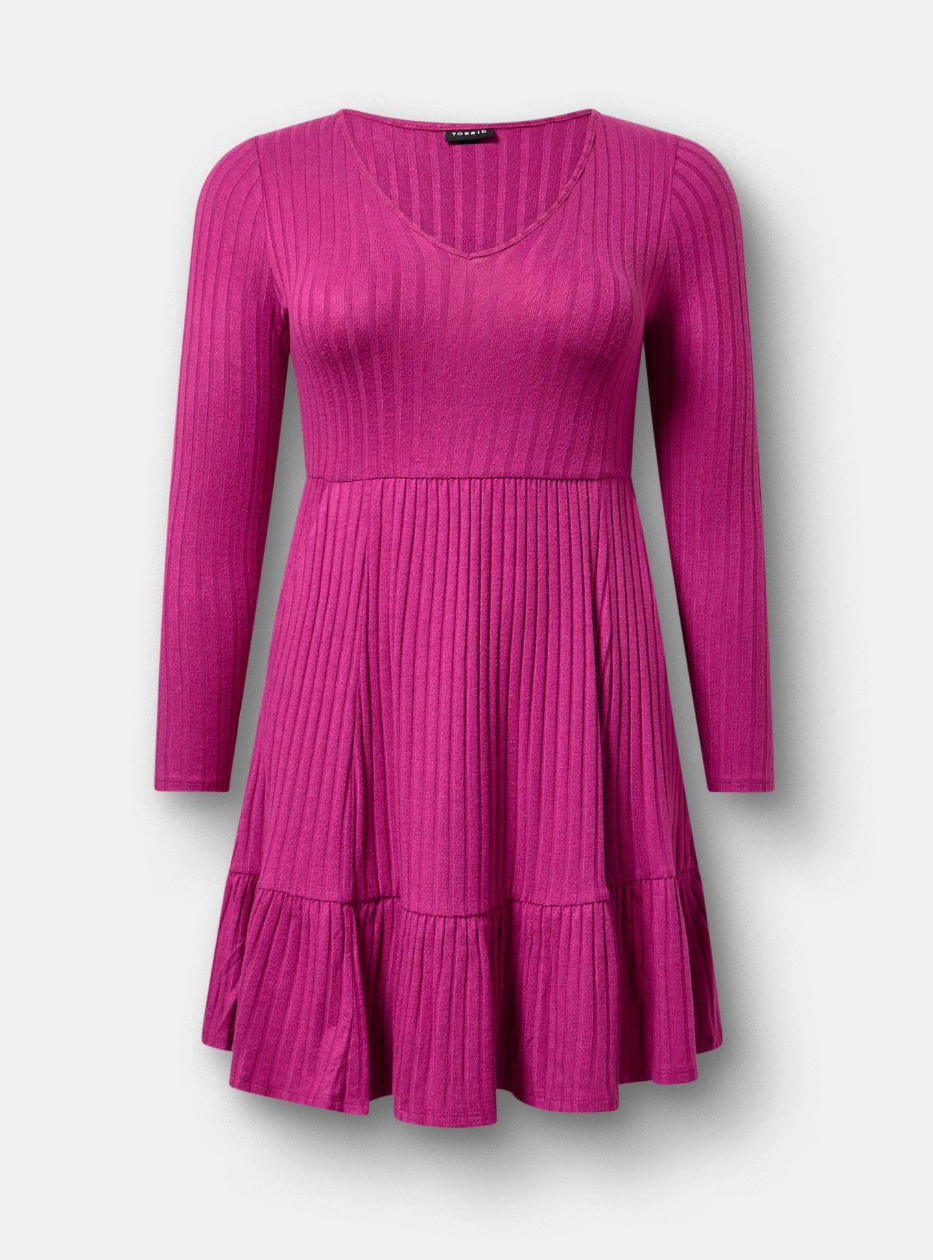 Hacci Tiered Mini Dress, WILD ASTER, hi-res
