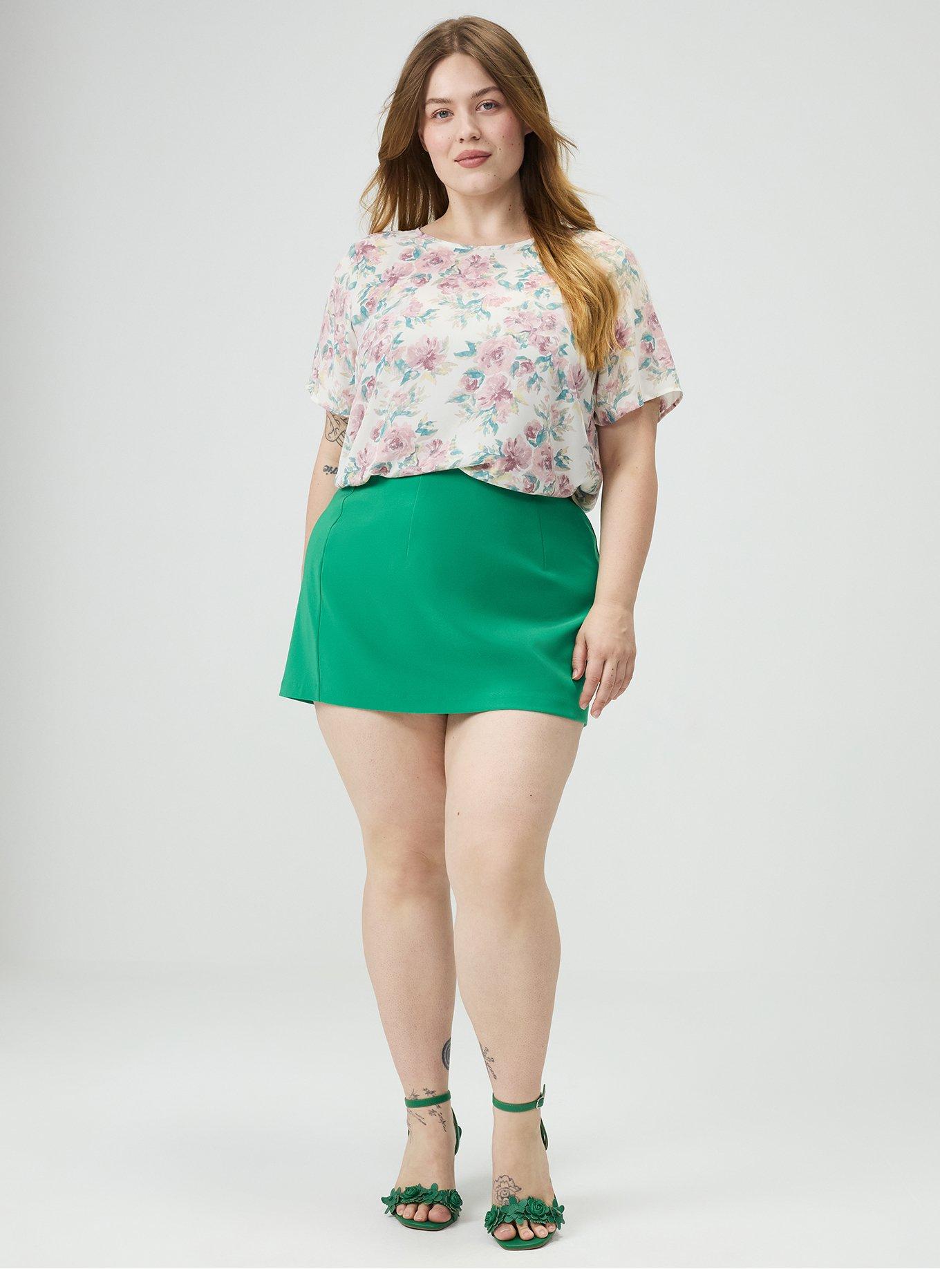 Studio Pull-On Skort, JELLY BEAN, hi-res