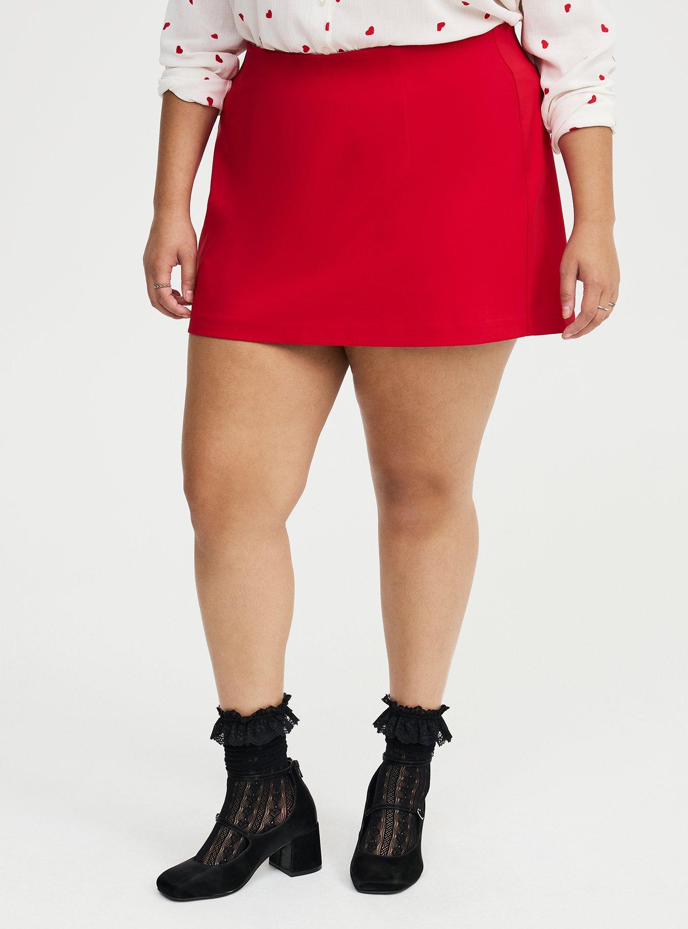 Studio Pull-On Skort, JESTER RED, alternate