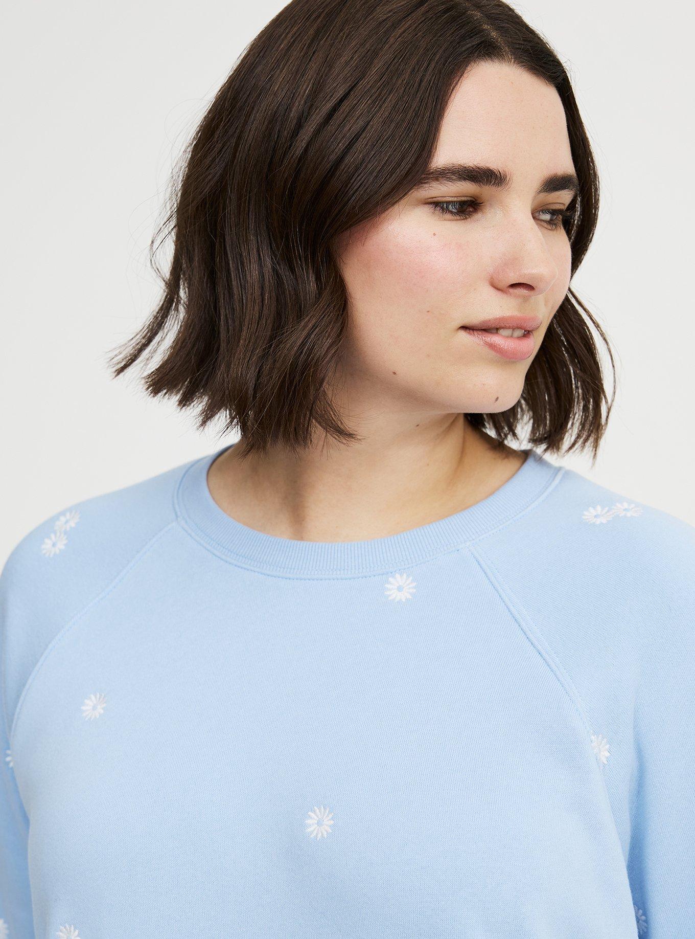 Cozy Fleece Raglan Sweatshirt