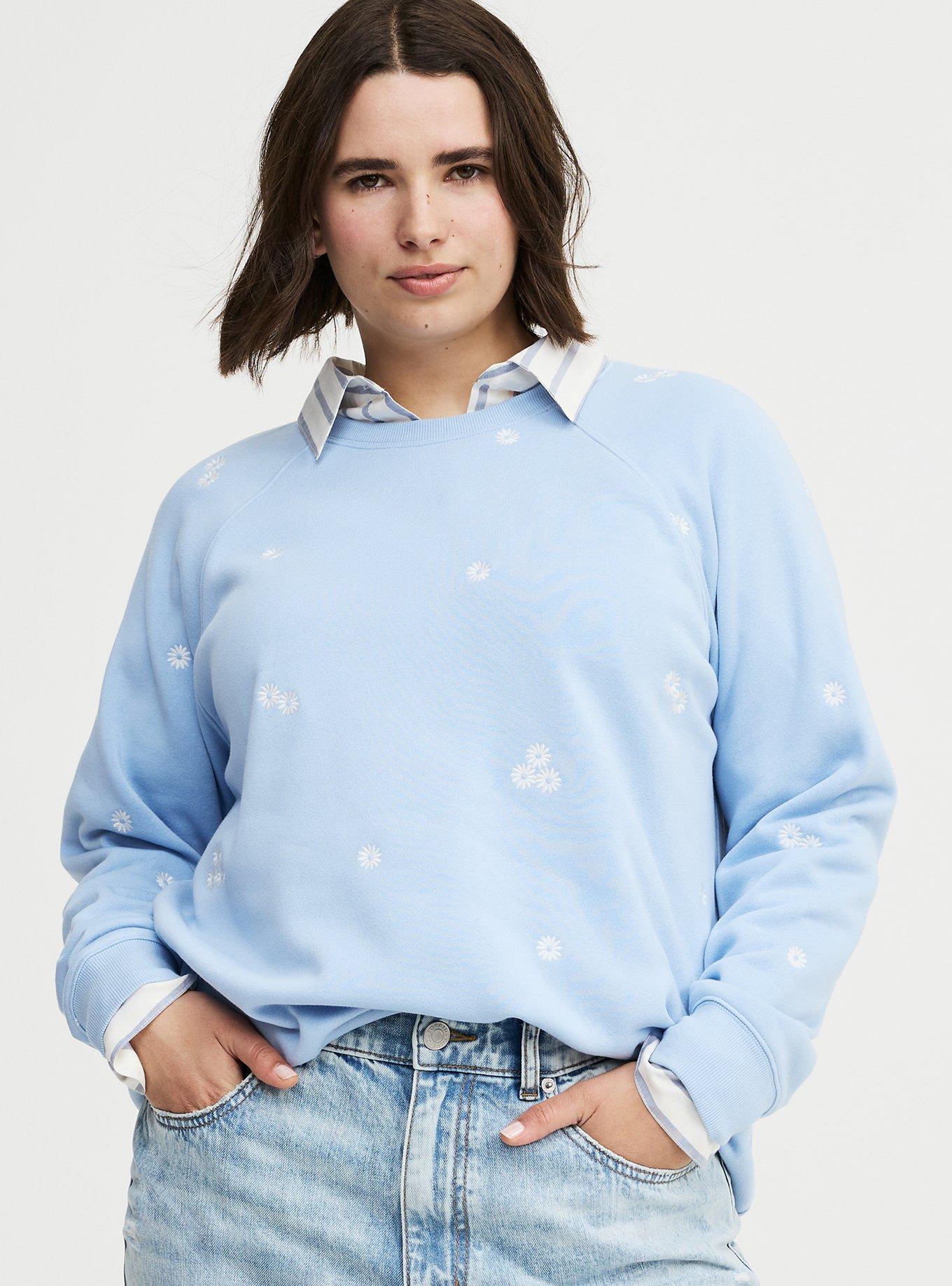 Cozy Fleece Raglan Sweatshirt