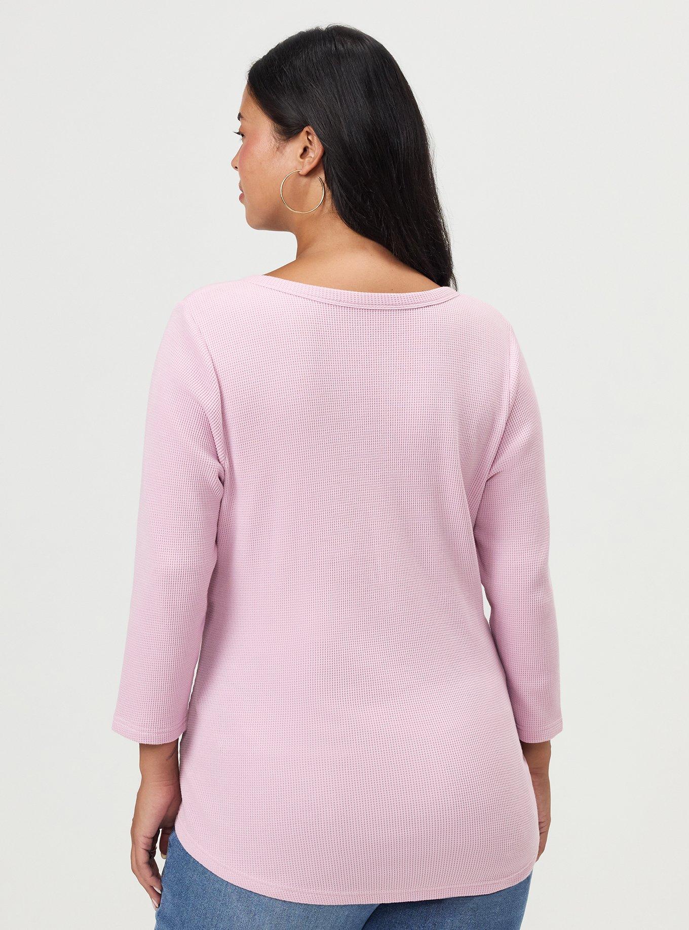 Thermal Henley Top, FRAGRANT LILAC, alternate
