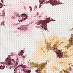 Thermal Henley Top, ROSEY LIGHT FLORAL IVORY, swatch