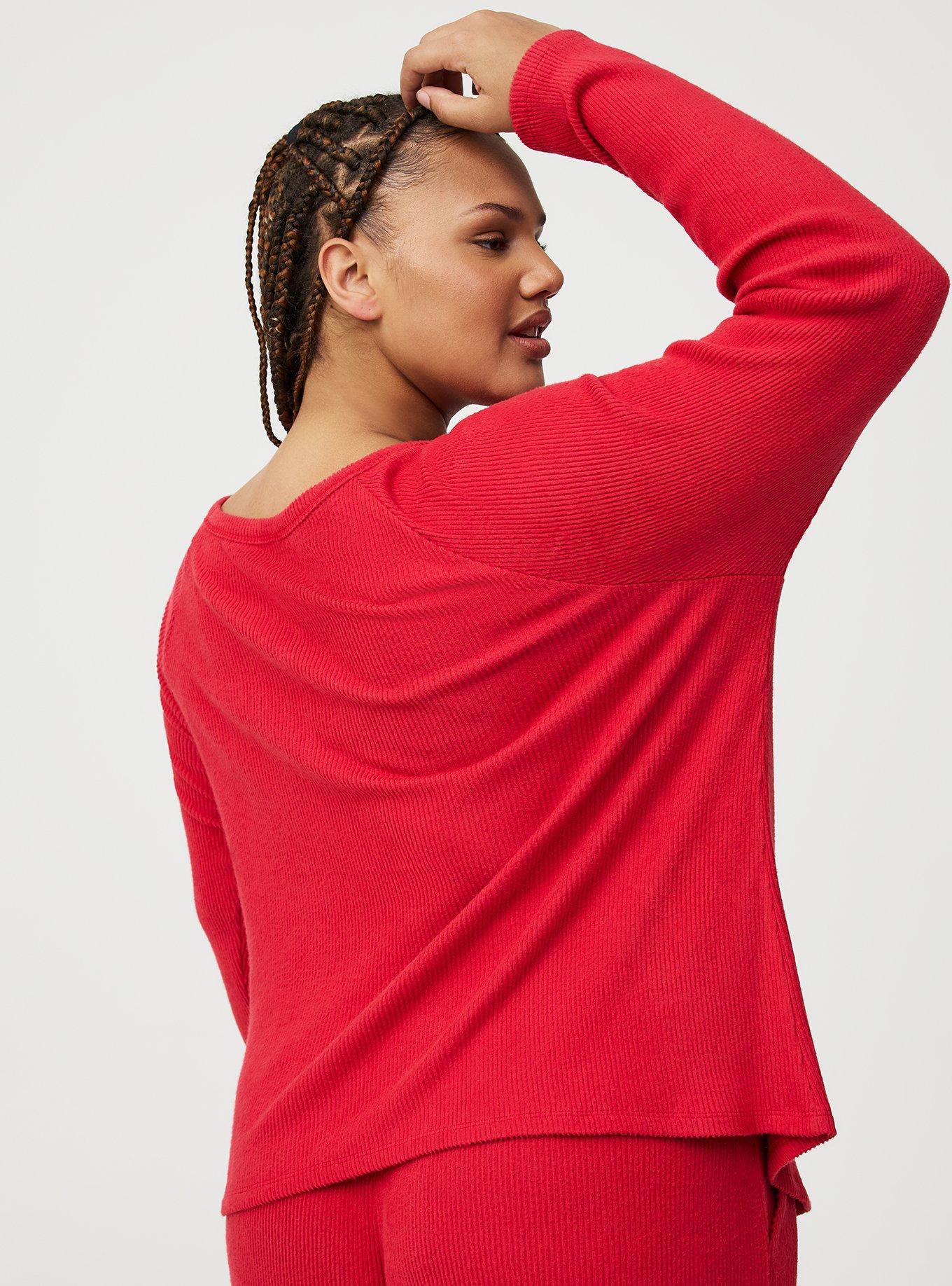 Rib Hacci Off-The-Shoulder Lounge Top