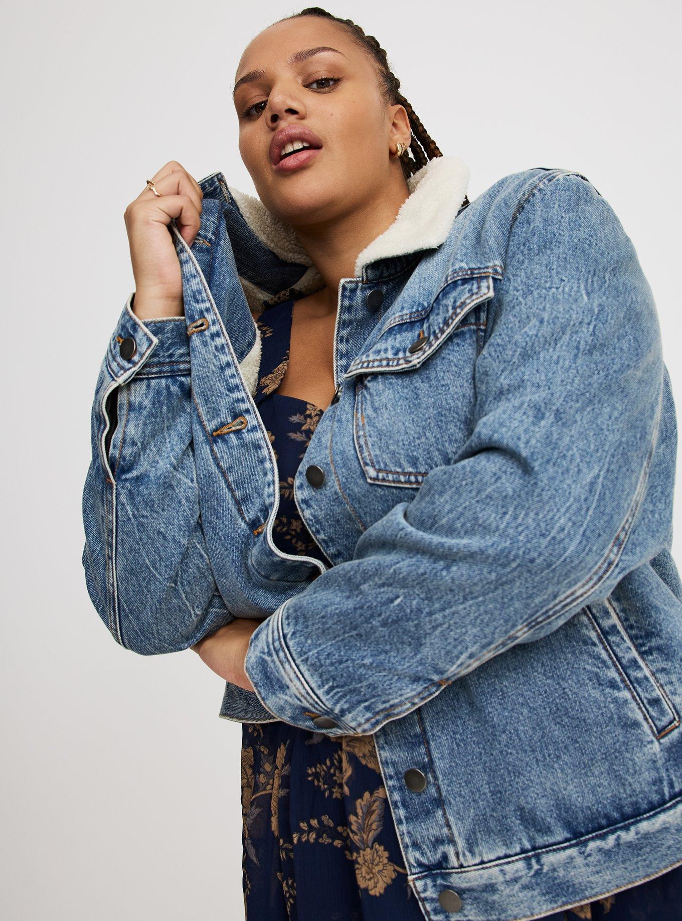 Sherpa Denim Jacket