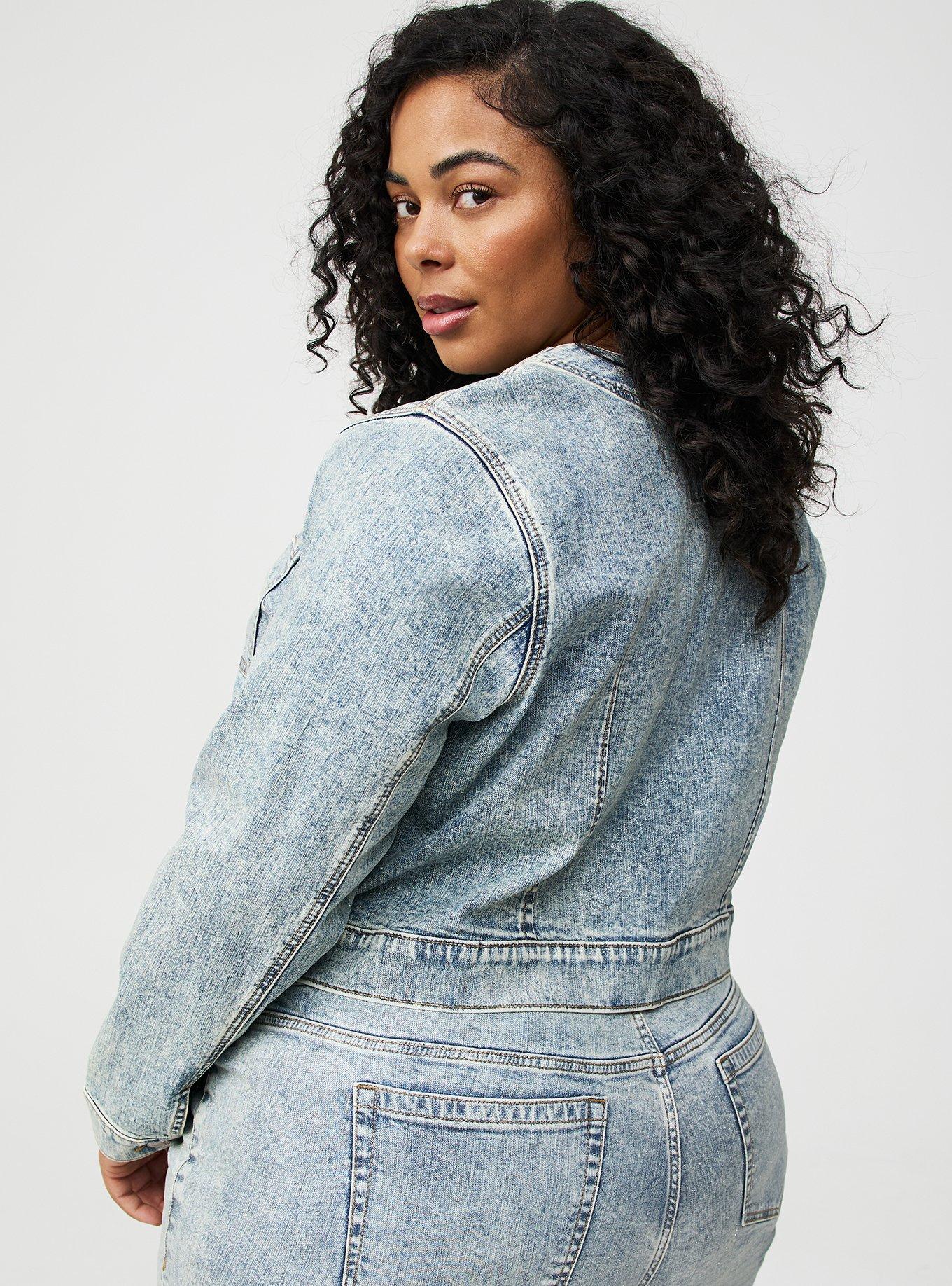 Glitter Denim Jacket