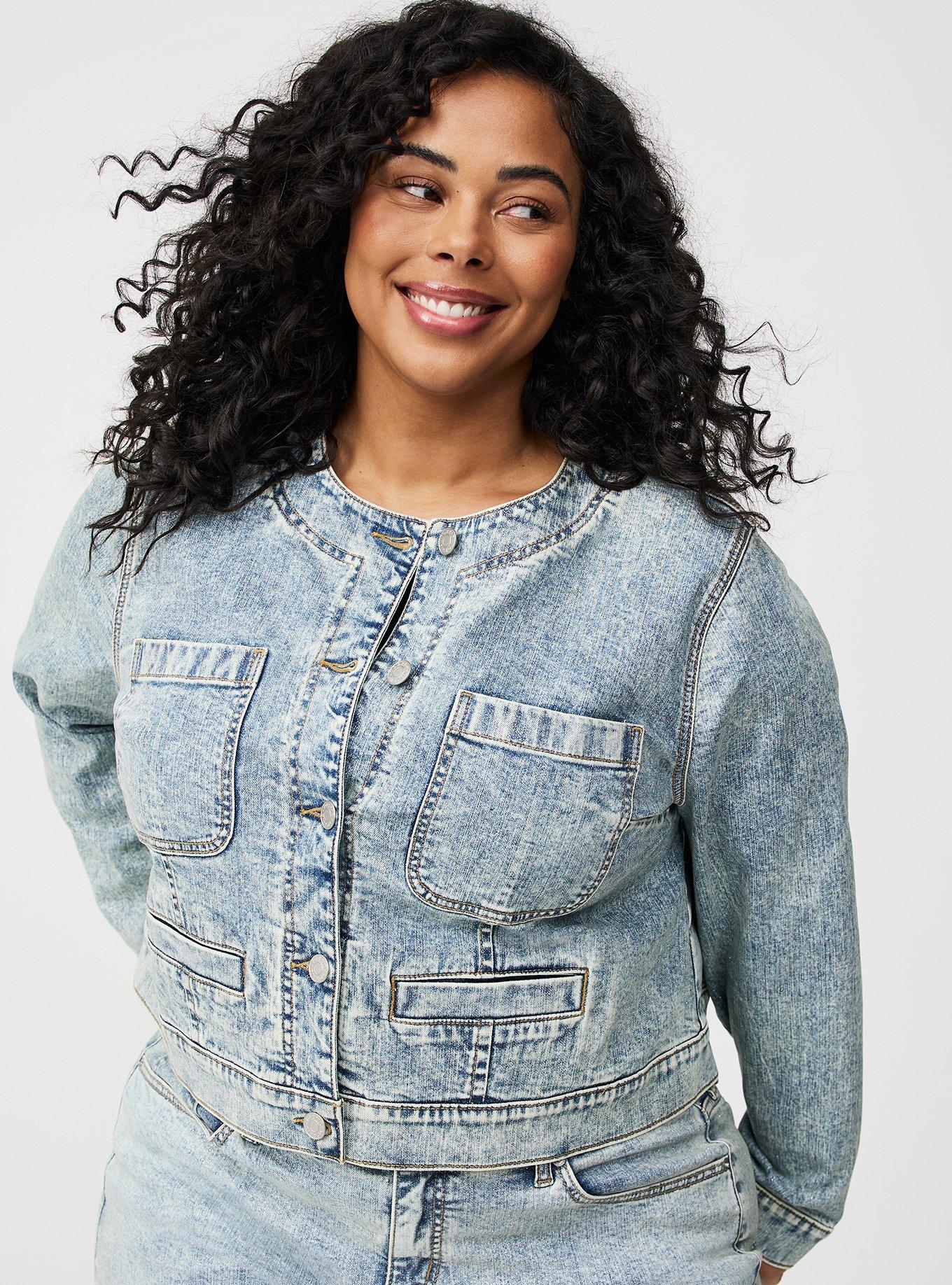 Glitter Denim Jacket