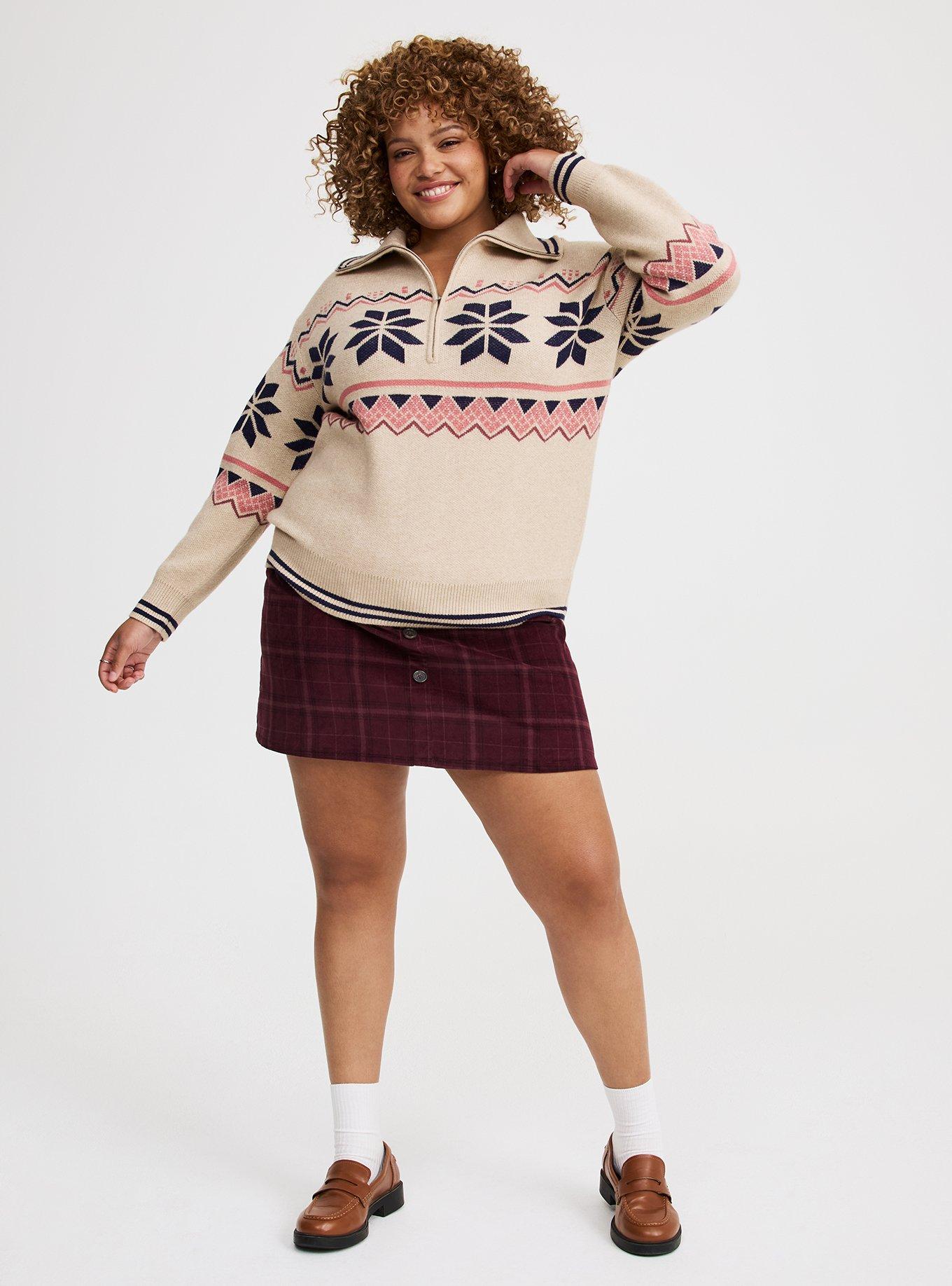 Half Zip Pullover Sweater