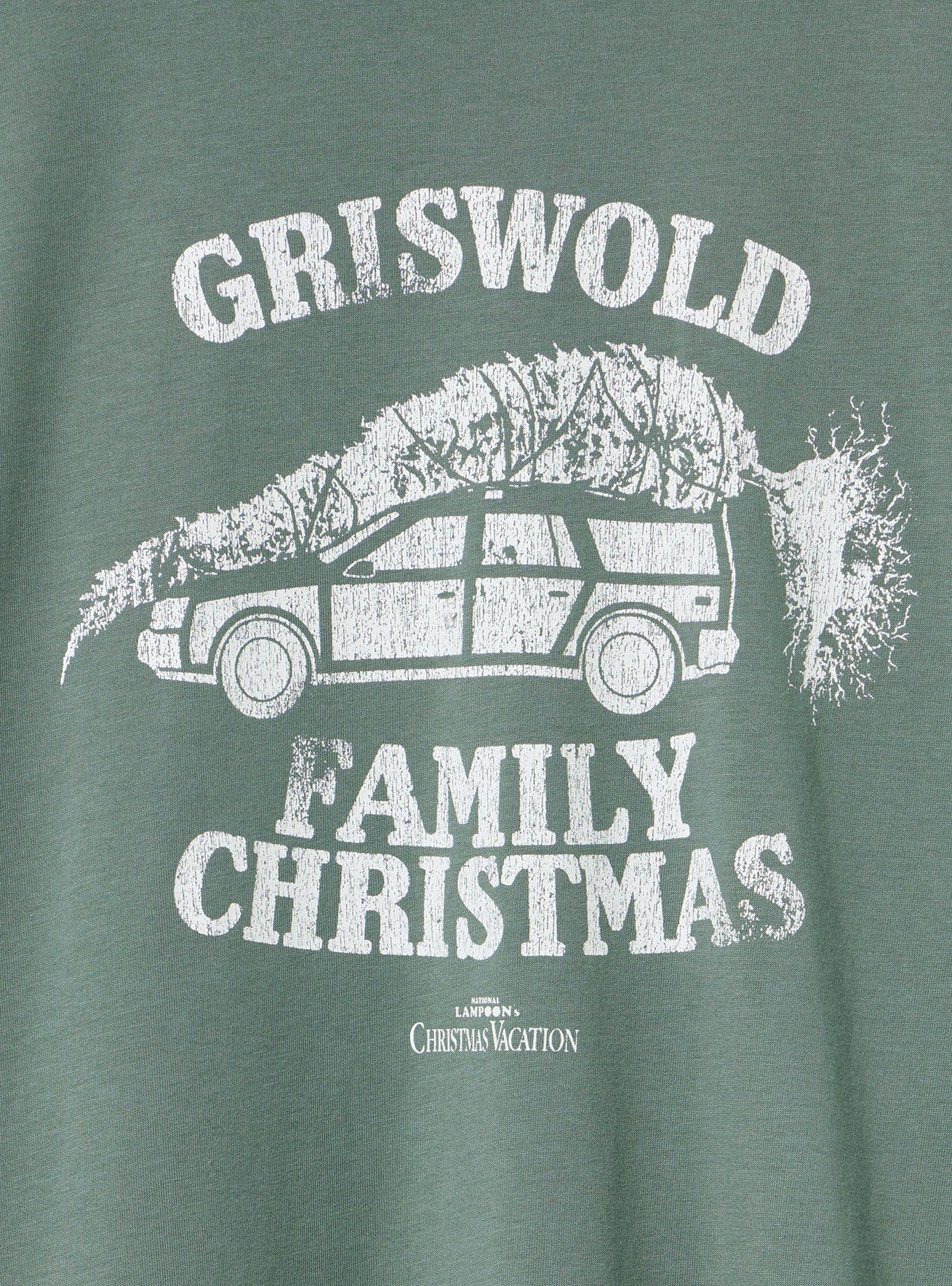 Christmas Vacation Cotton Jersey Crew Tee