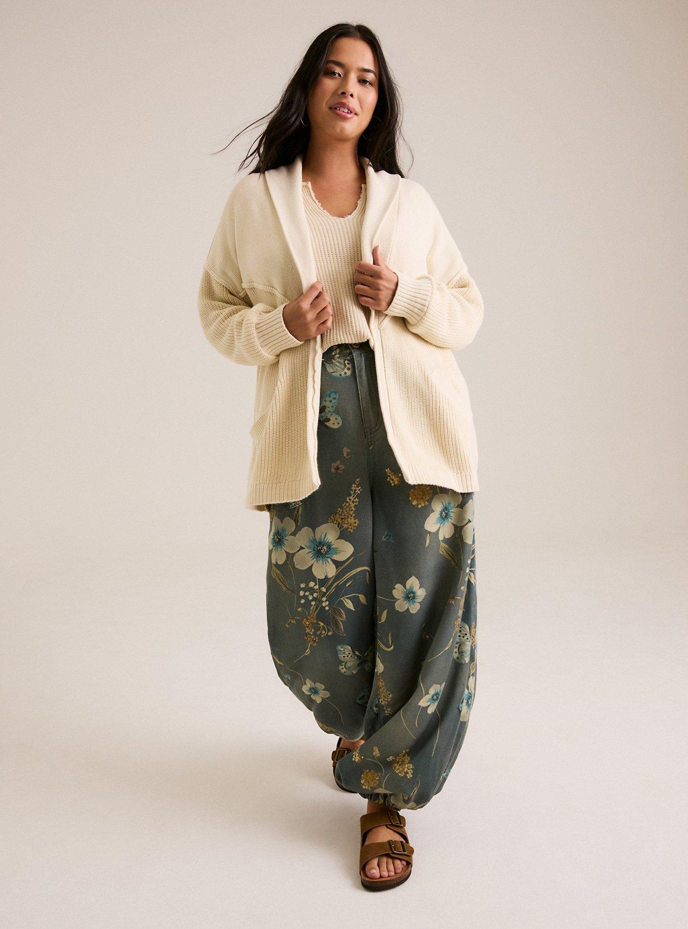 Festi Shawl Collar Cardigan, SEEDPEARL, alternate