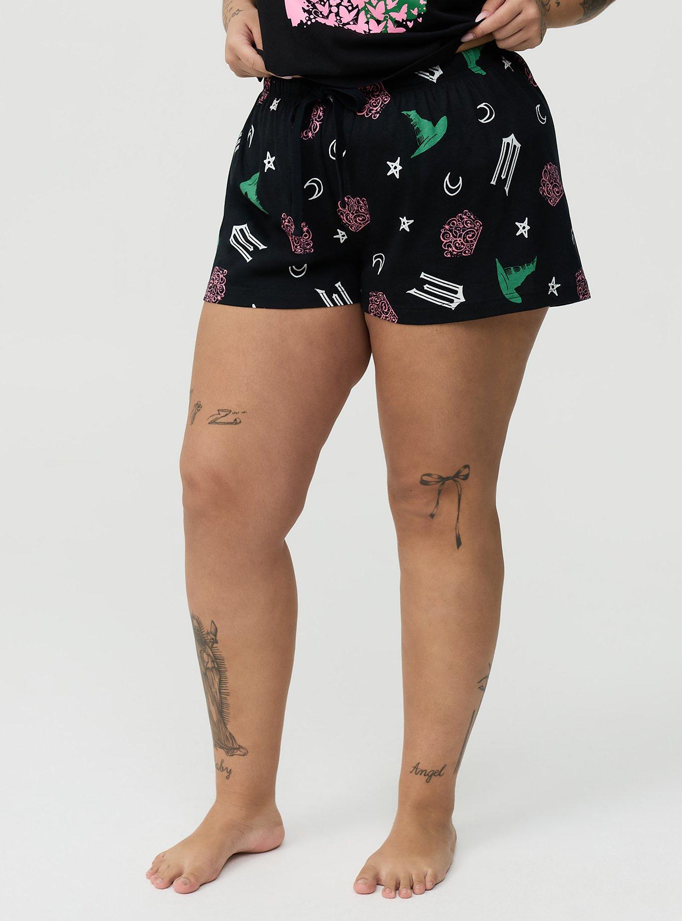 Wicked Lounge Short, WICKED ICONS DEEP BLACK, alternate