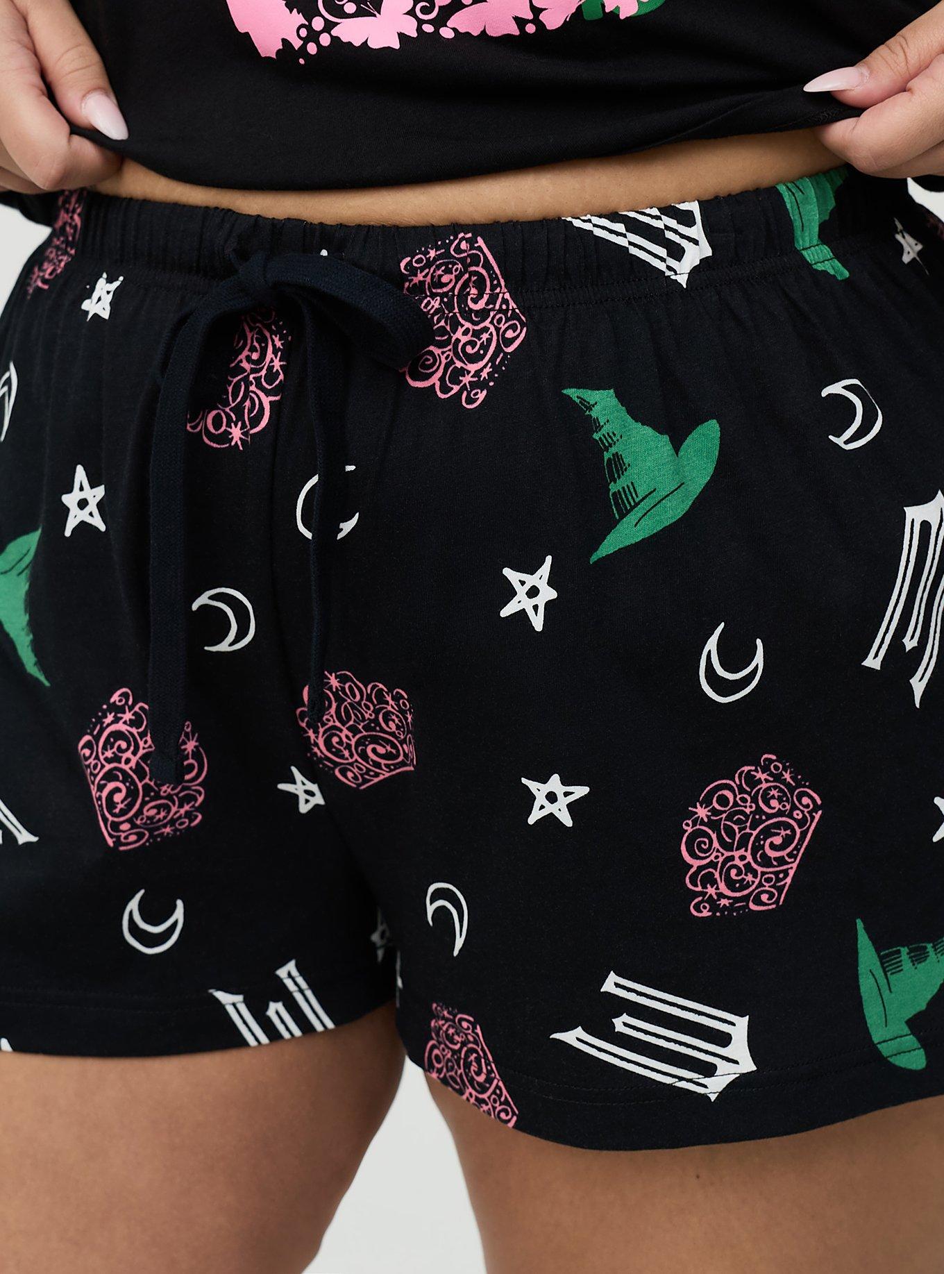Wicked Lounge Short, WICKED ICONS DEEP BLACK, alternate