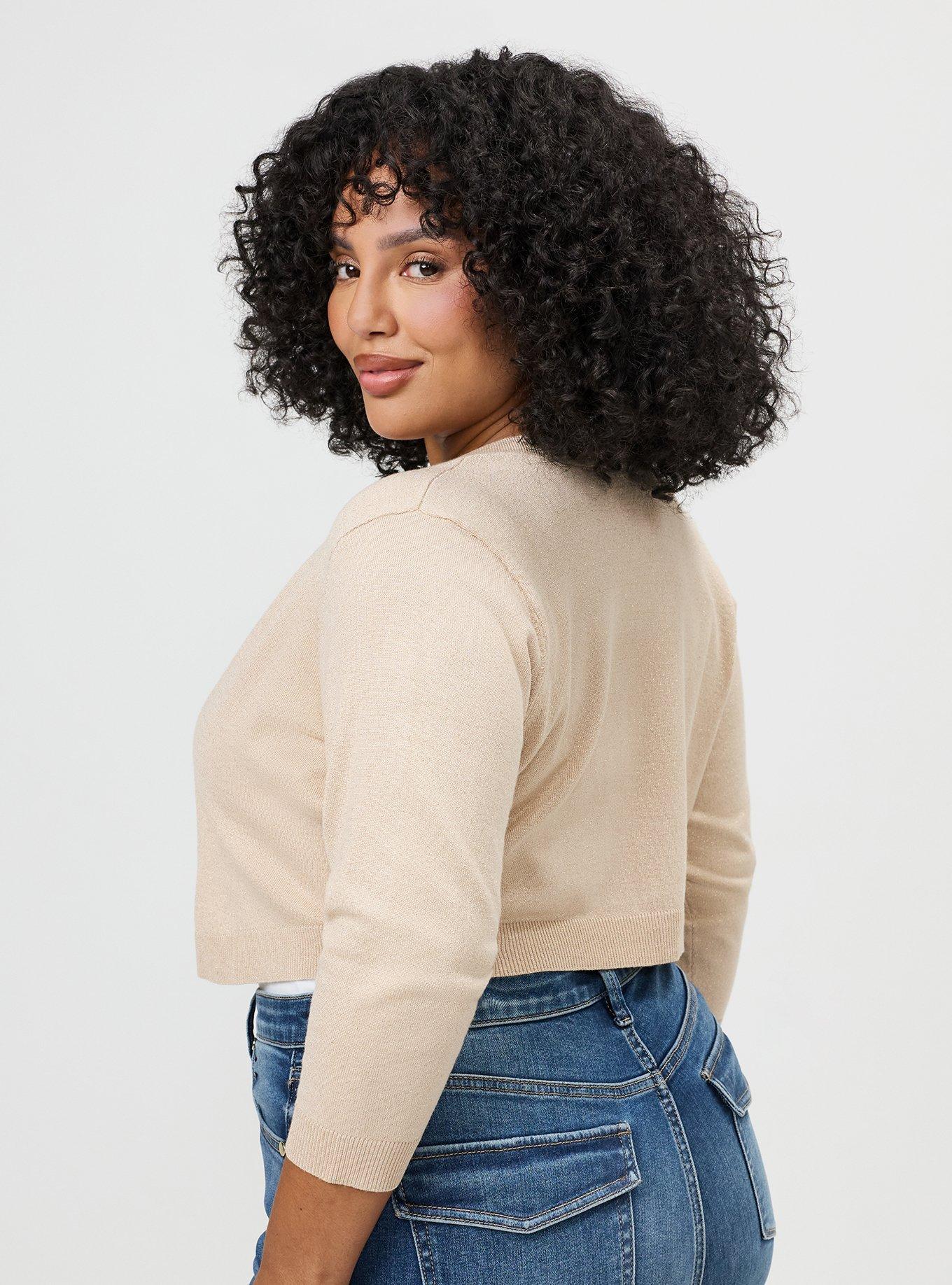 Metallic Shrug, SMOKE GRAY METALLIC, alternate