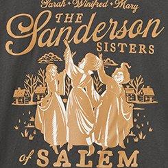 Hocus Pocus Classic Cotton Jersey Tee, HOCUS POCUS SISTERS VINTAGE BLACK, swatch