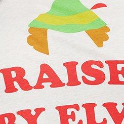 Elf Lounge Tee, RAISED BY ELVES OATMEAL, swatch