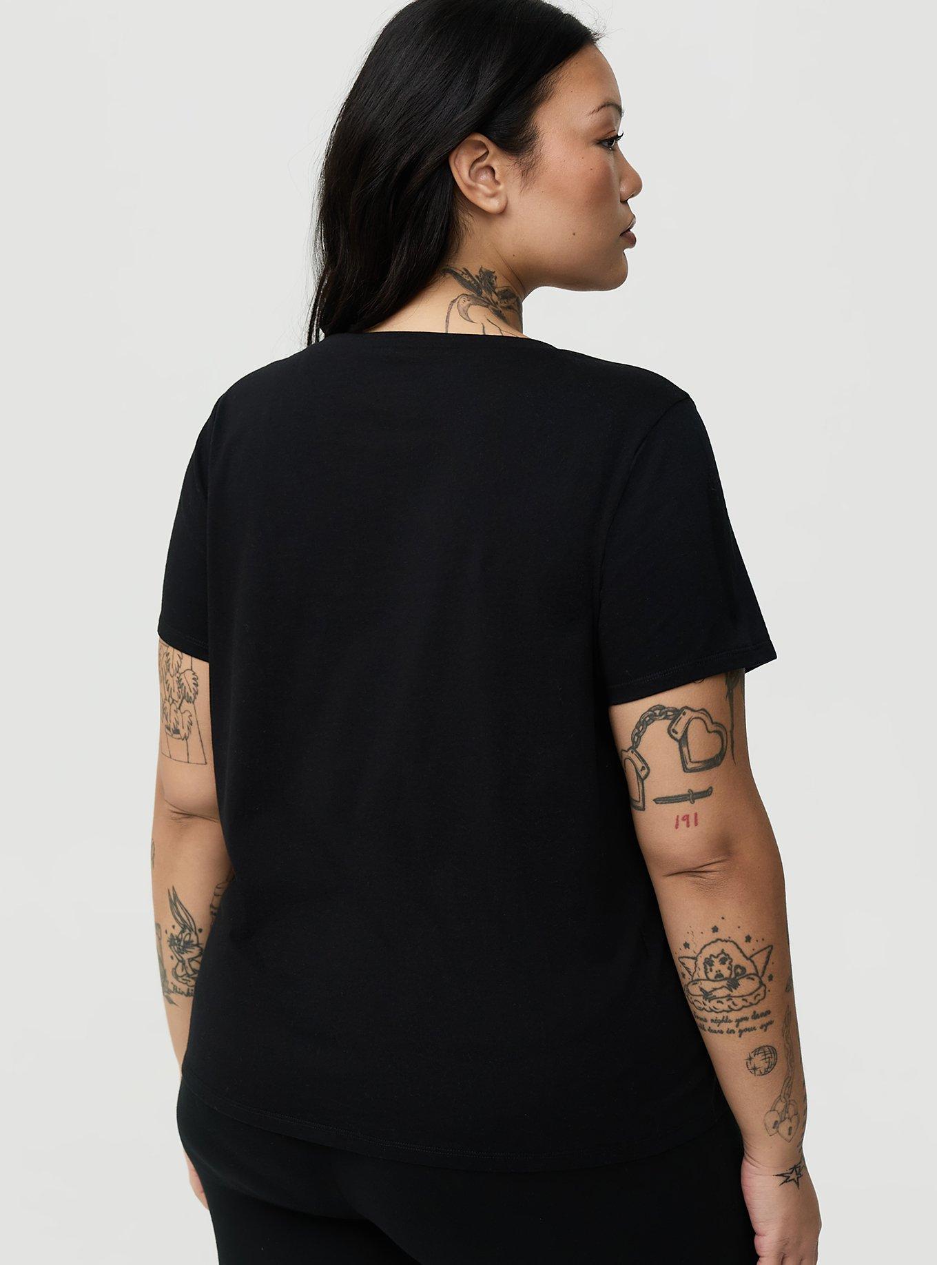 Plus Size The Grinch Lounge Tee, GRINCH AND MAX DEEP BLACK, alternate